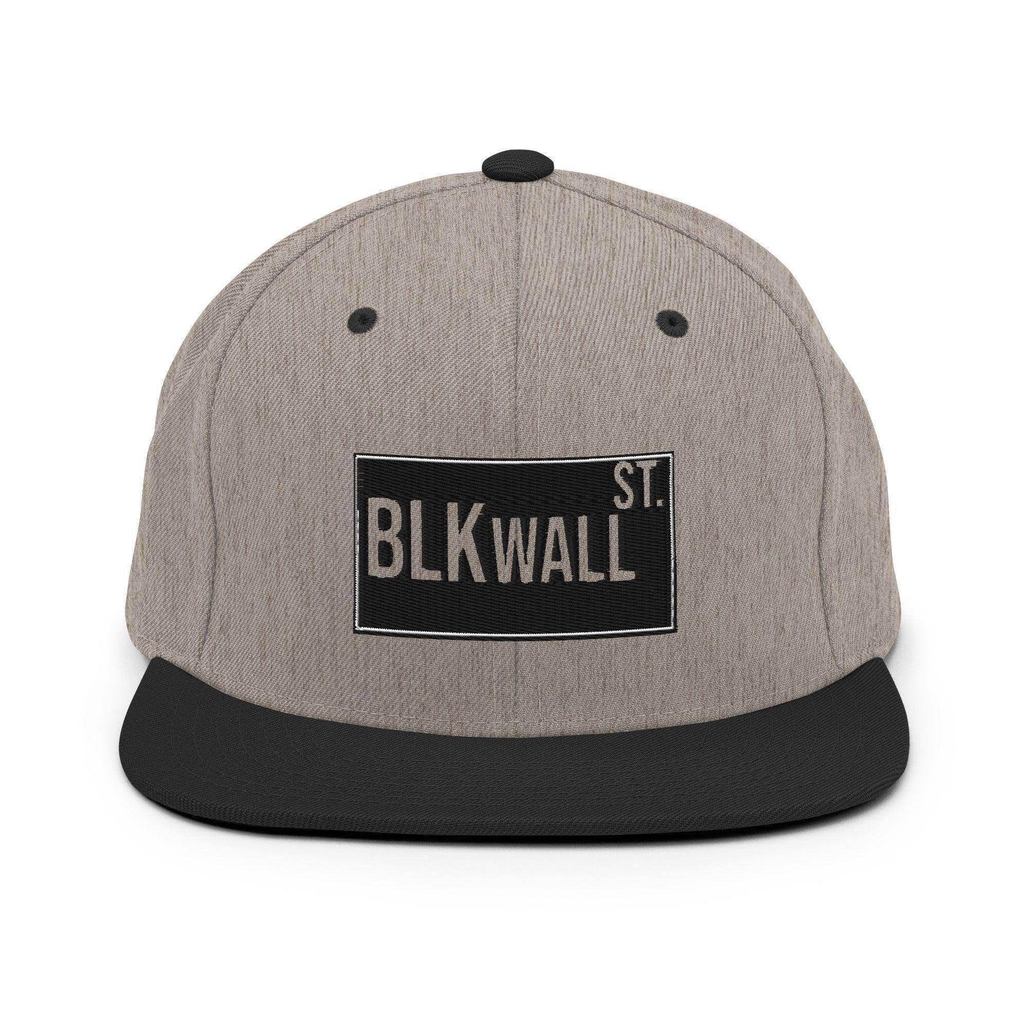 Black Wall St. Snapback Hat - InvestmenTees