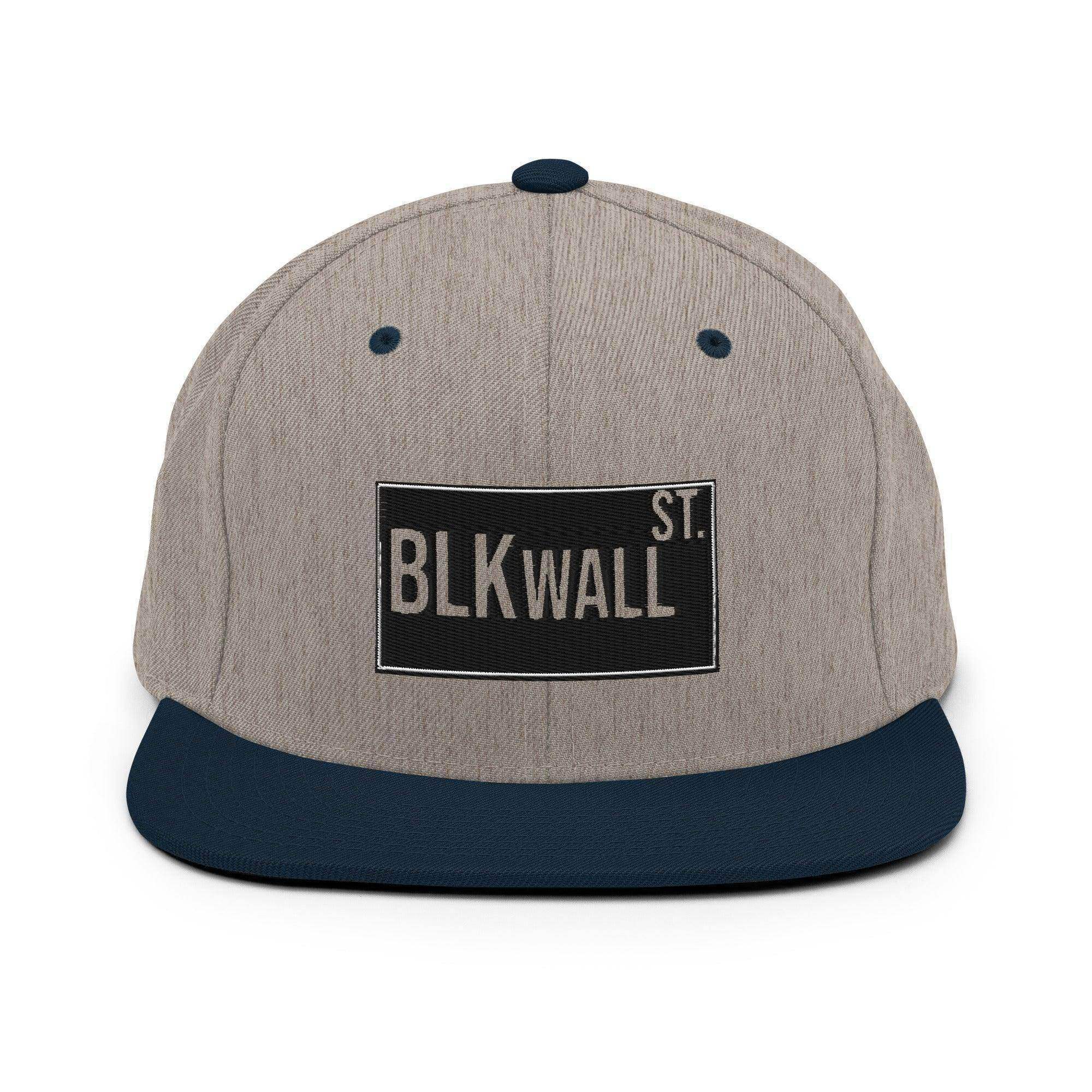 Black Wall St. Snapback Hat - InvestmenTees