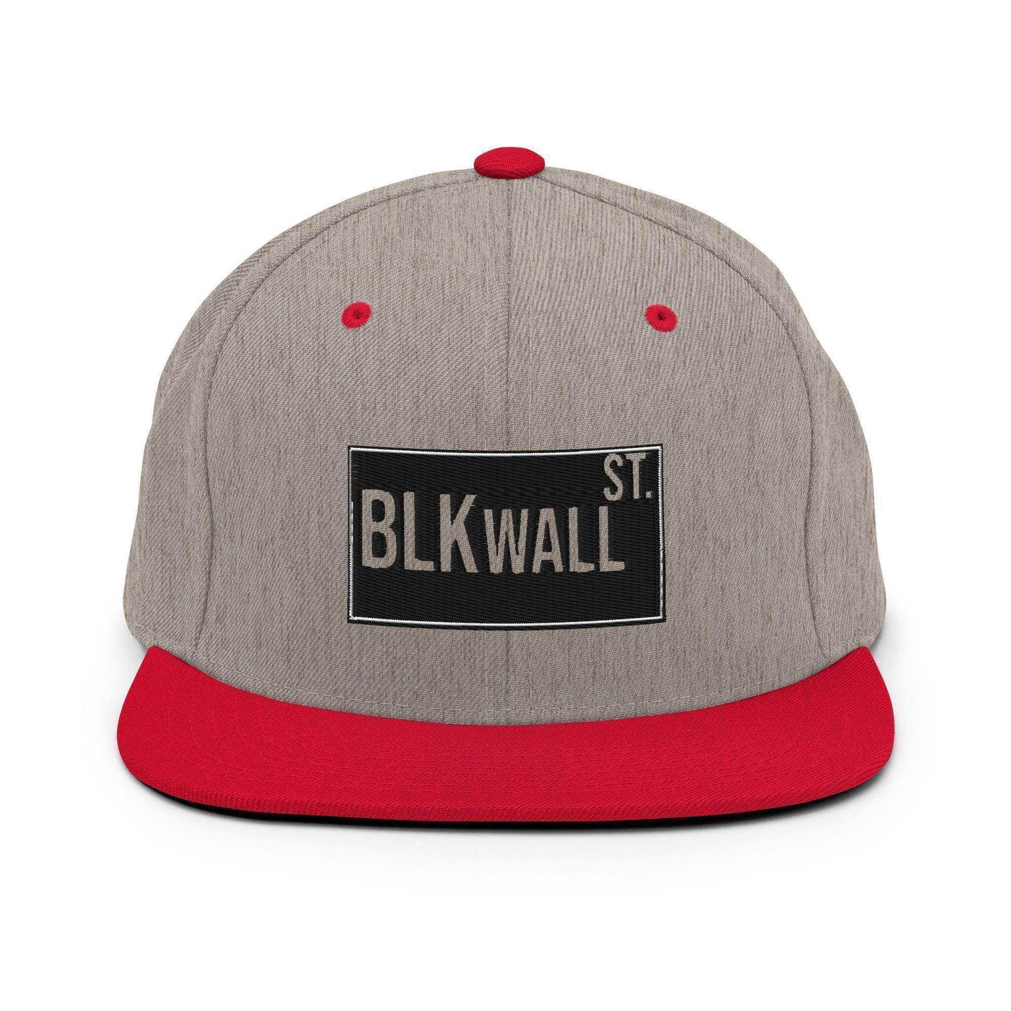 Black Wall St. Snapback Hat - InvestmenTees