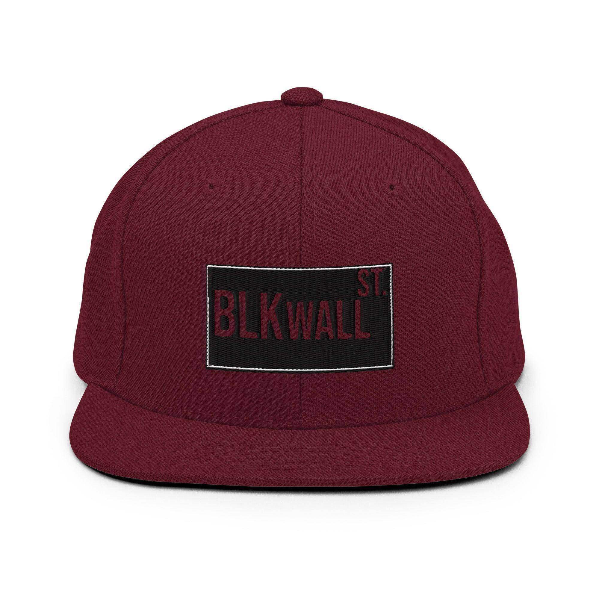 Black Wall St. Snapback Hat - InvestmenTees