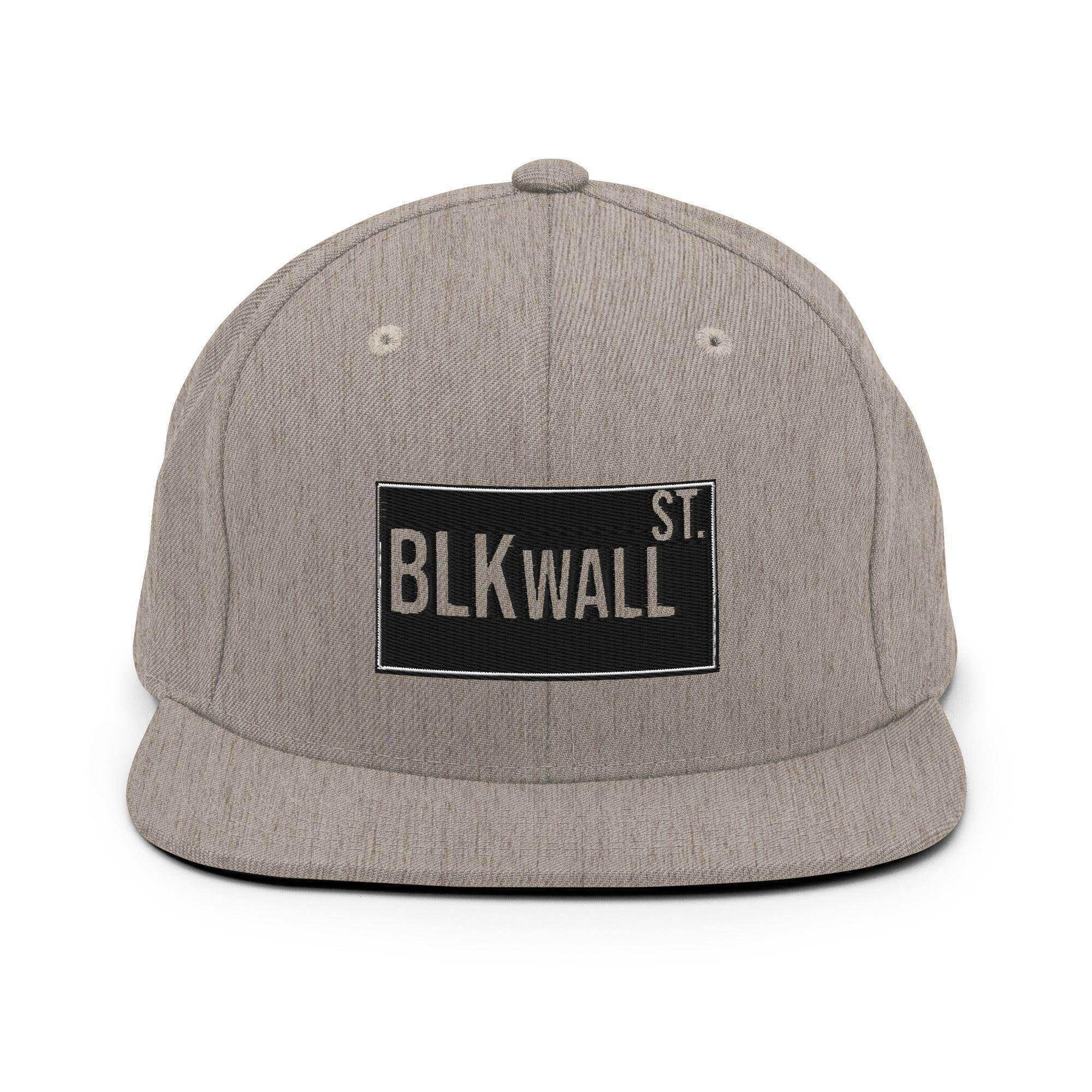 Black Wall St. Snapback Hat - InvestmenTees