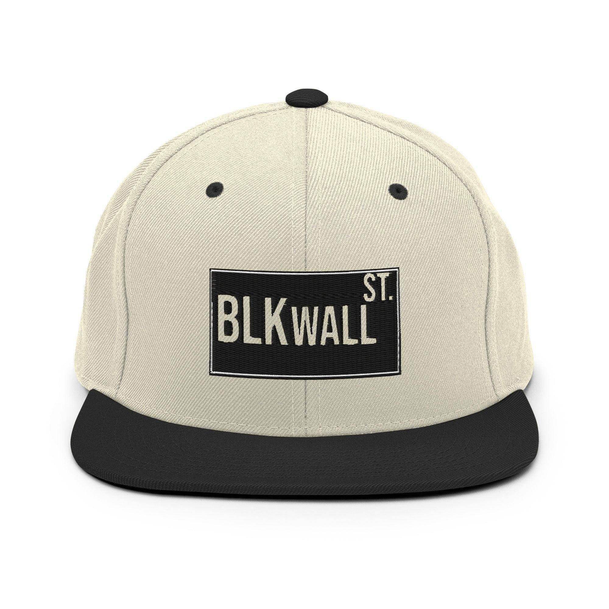 Black Wall St. Snapback Hat - InvestmenTees