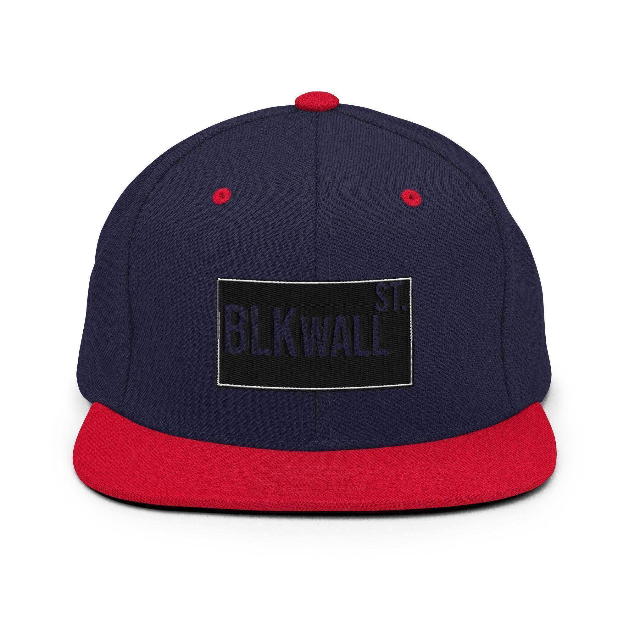 Black Wall St. Snapback Hat - InvestmenTees