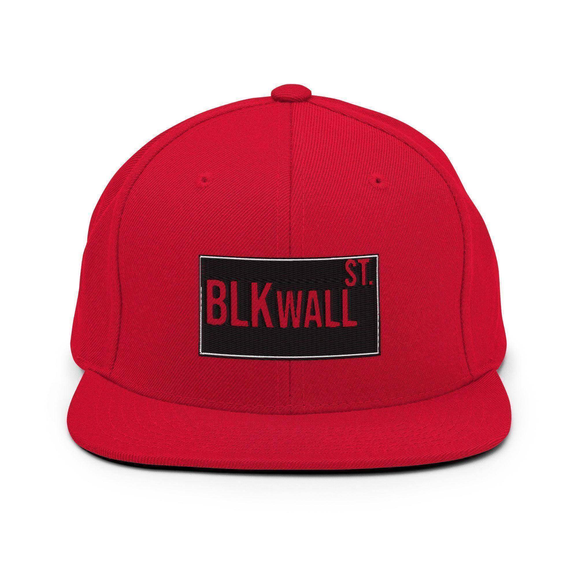 Black Wall St. Snapback Hat - InvestmenTees