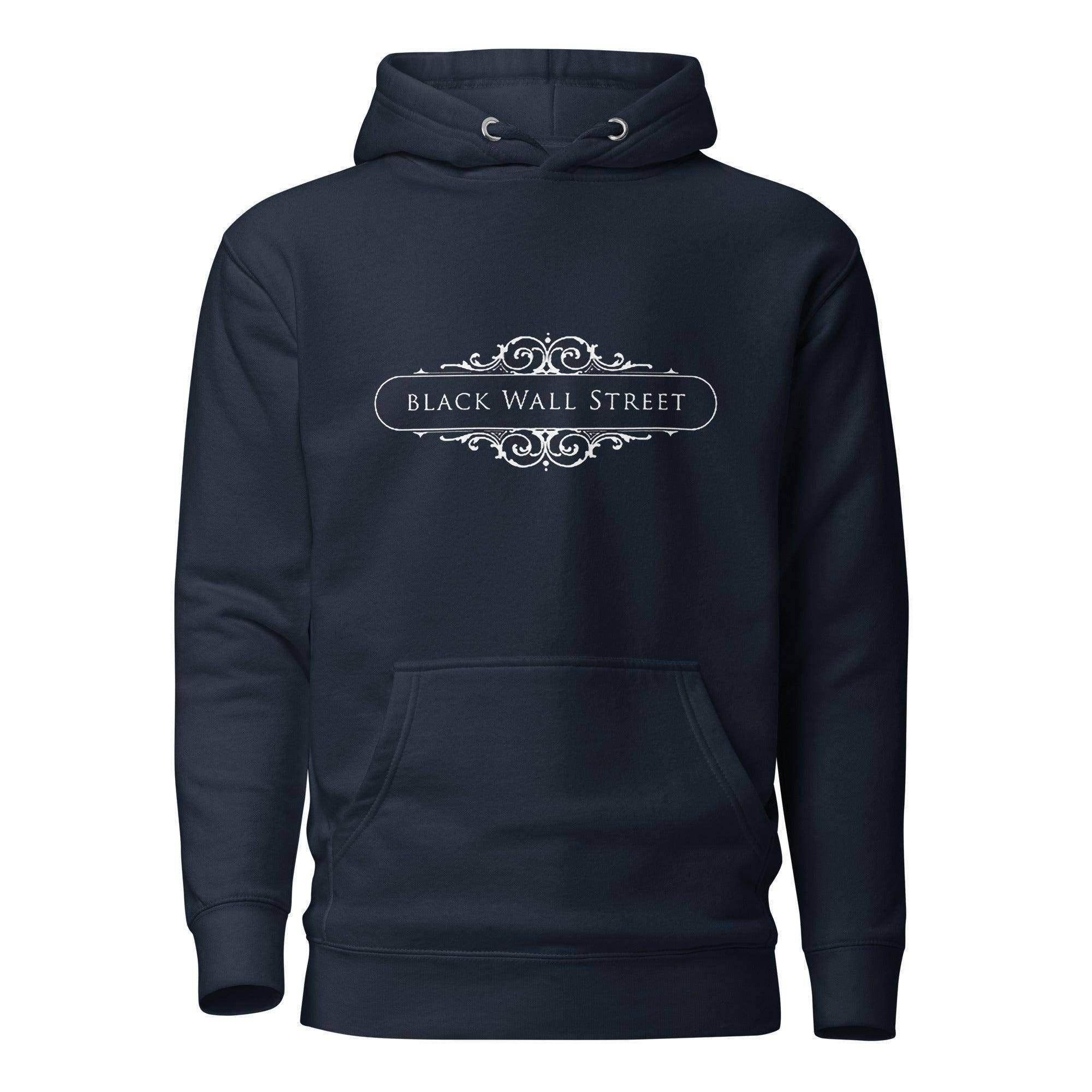 Black Wall Street 3 Pullover Hoodie - InvestmenTees