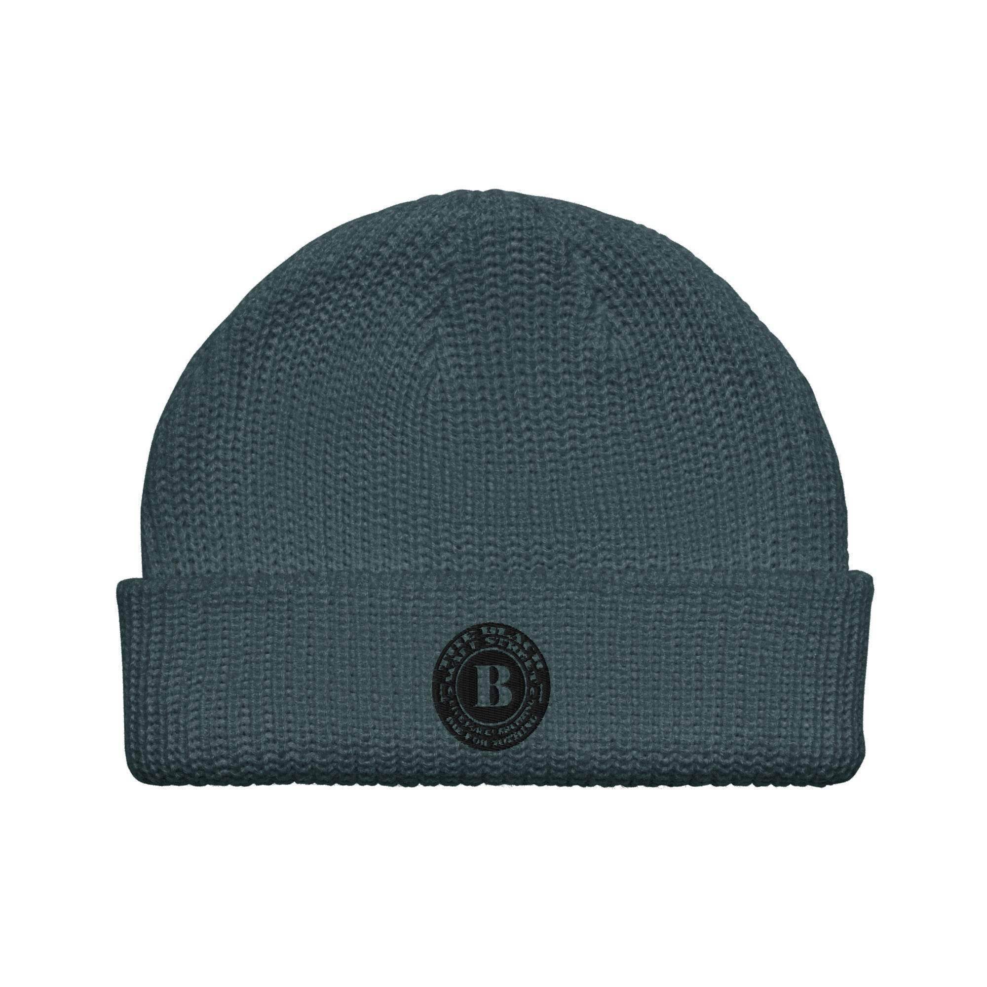 Black Wall Street Beanie - InvestmenTees