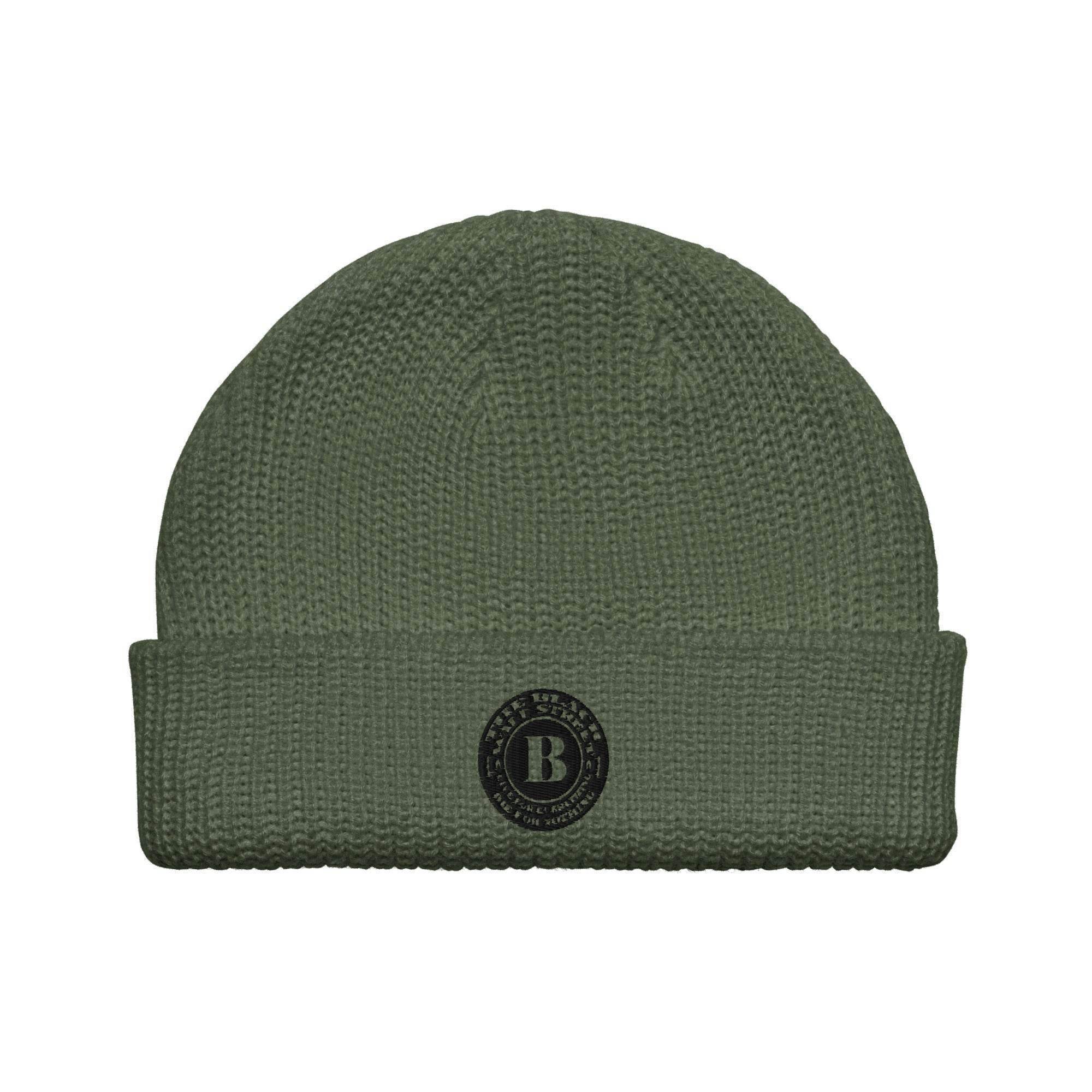 Black Wall Street Beanie - InvestmenTees