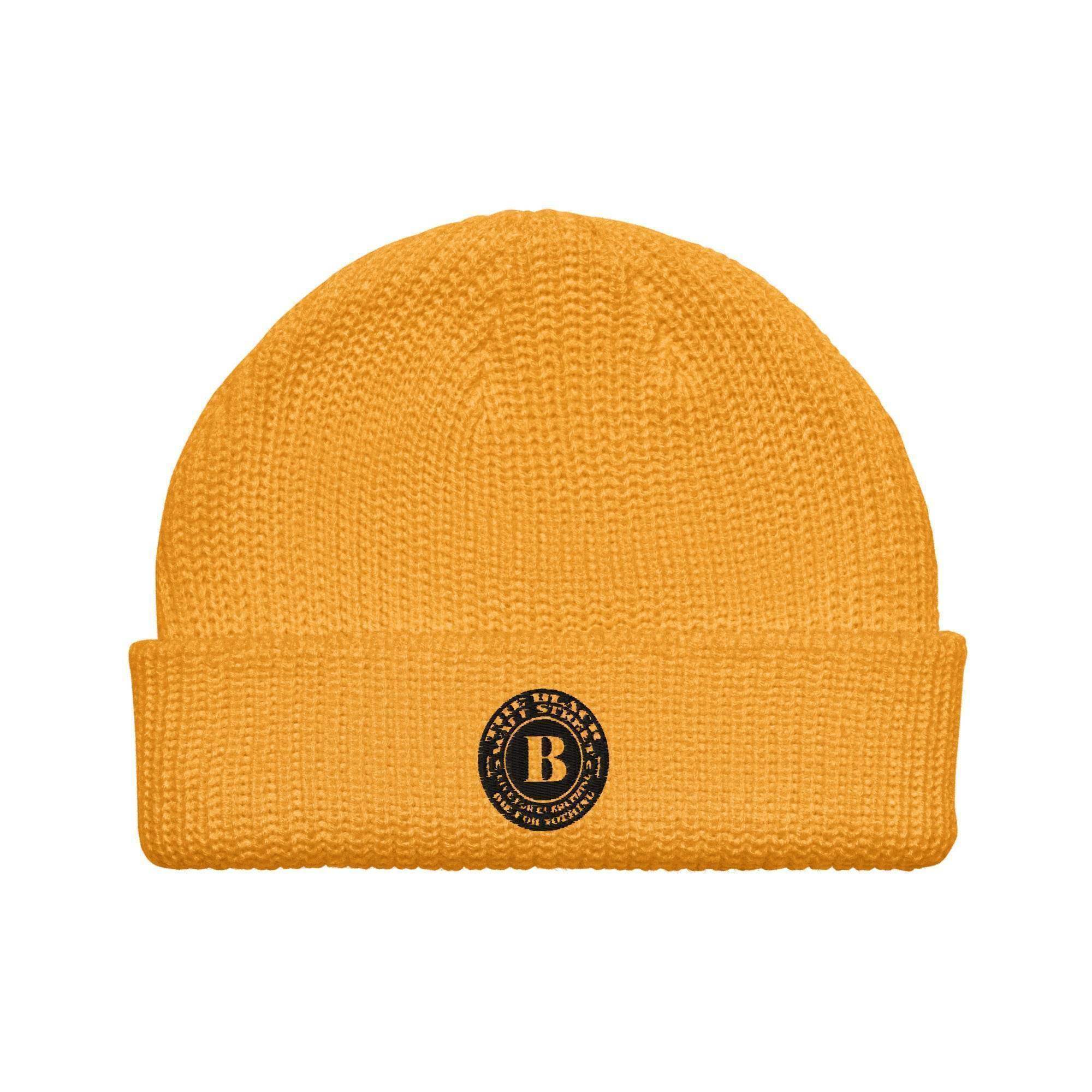 Black Wall Street Beanie - InvestmenTees