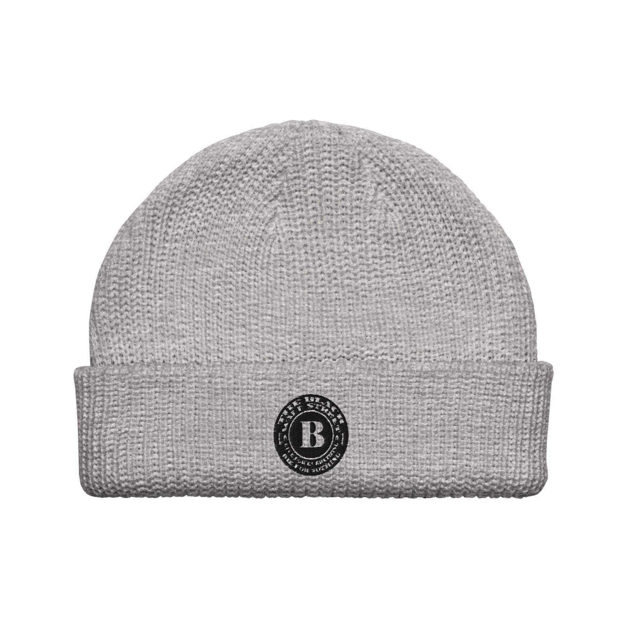 Black Wall Street Beanie - InvestmenTees