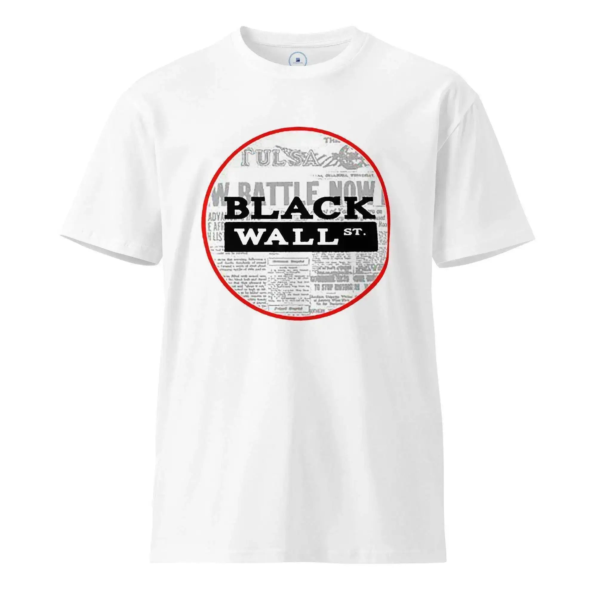 Black Wall Street News T-Shirt - InvestmenTees
