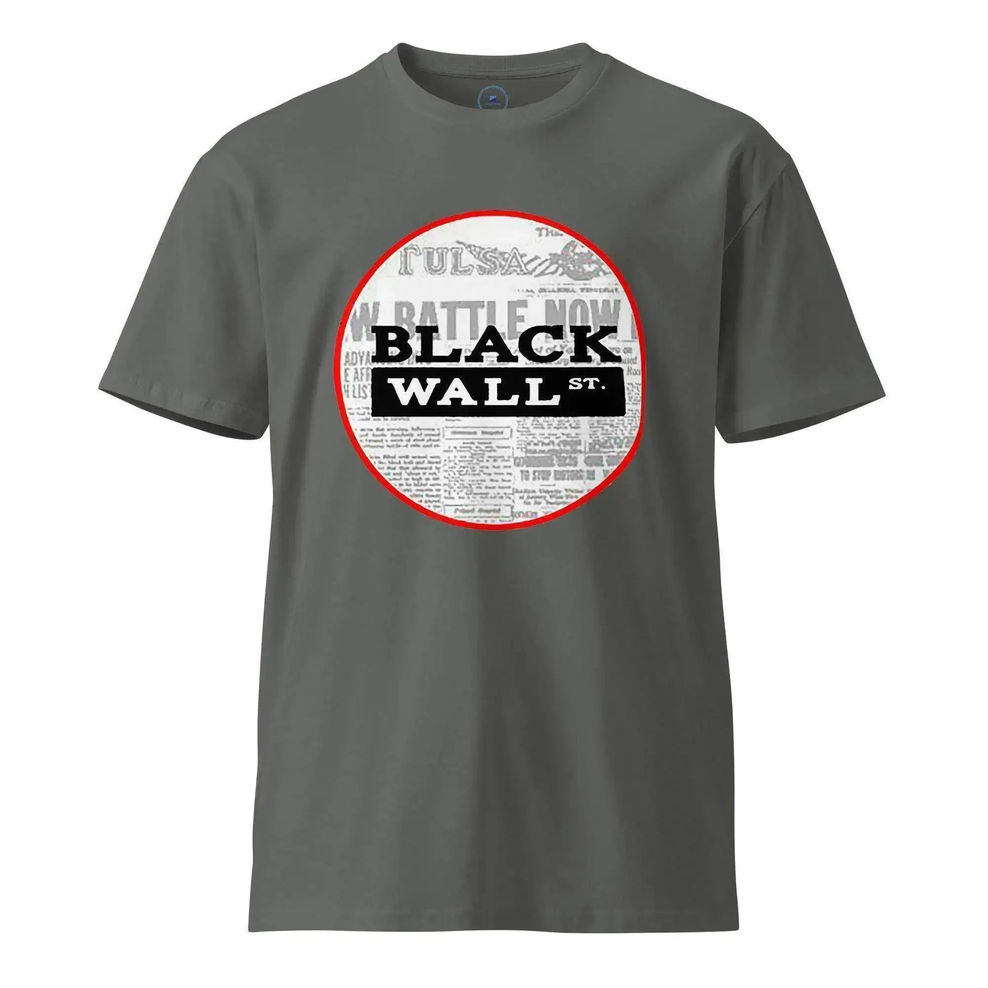 Black Wall Street News T-Shirt - InvestmenTees