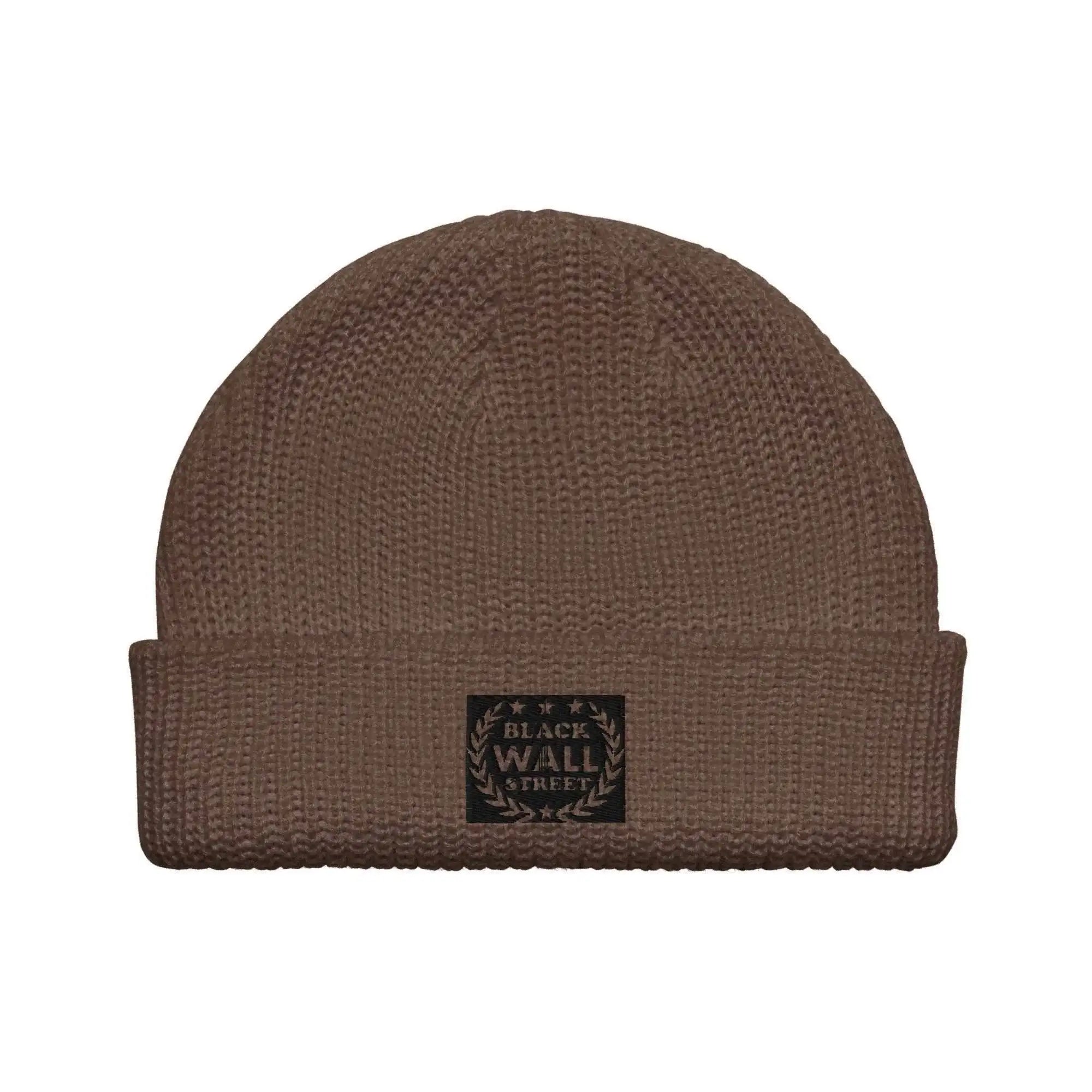 Black Wall Street Reef Beanie - InvestmenTees