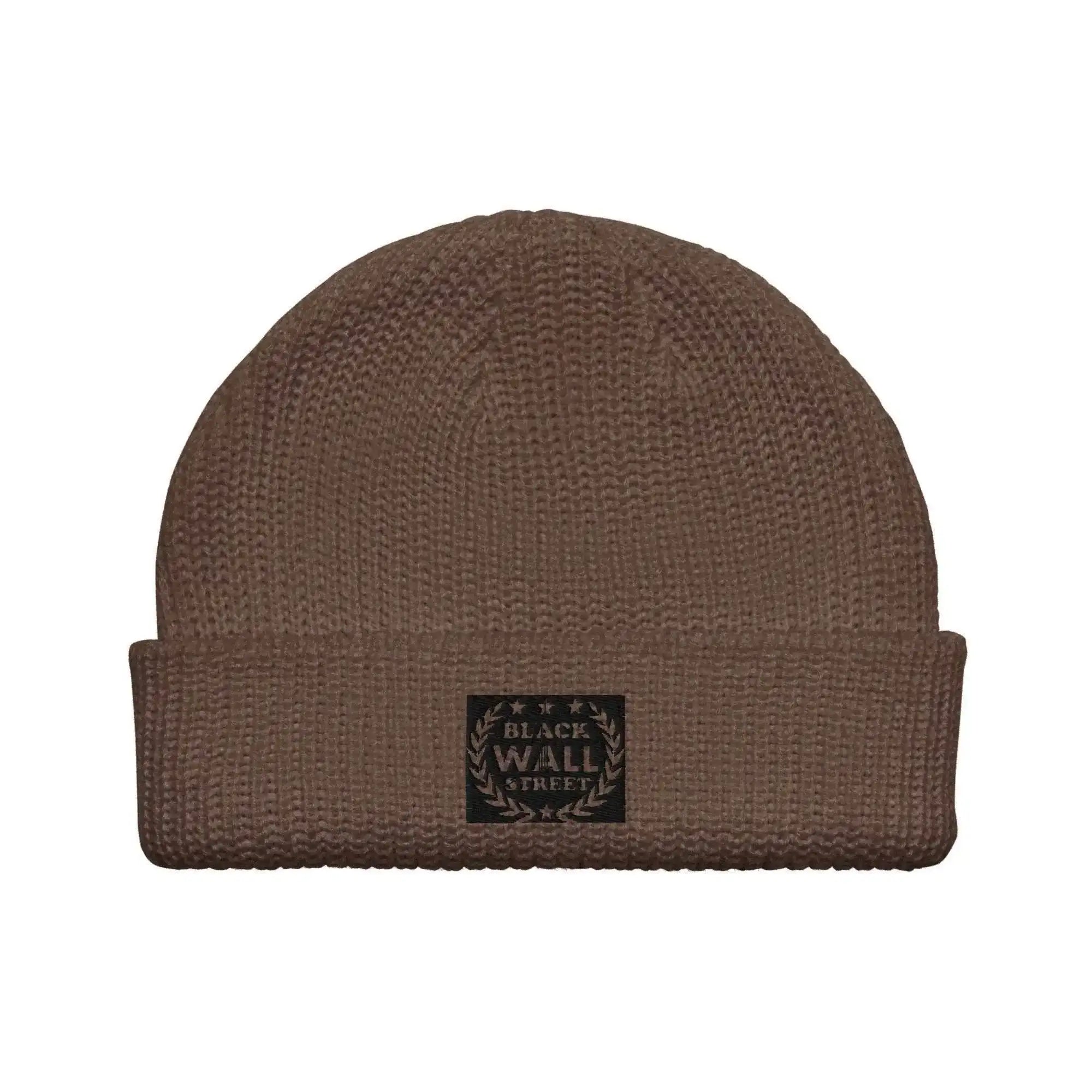 Black Wall Street Reef Beanie - InvestmenTees