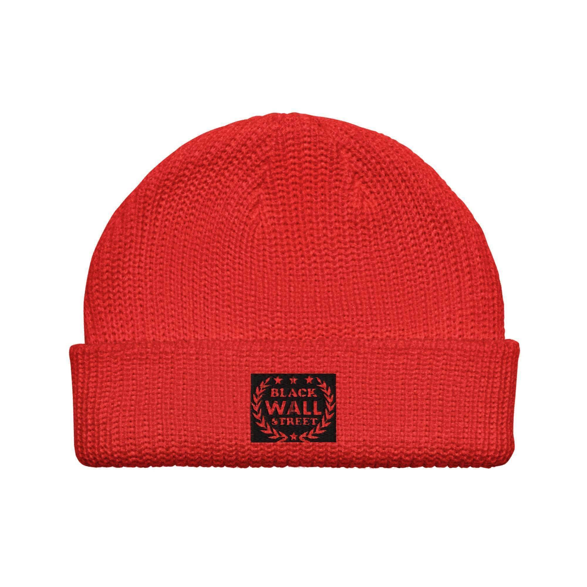 Black Wall Street Reef Beanie - InvestmenTees