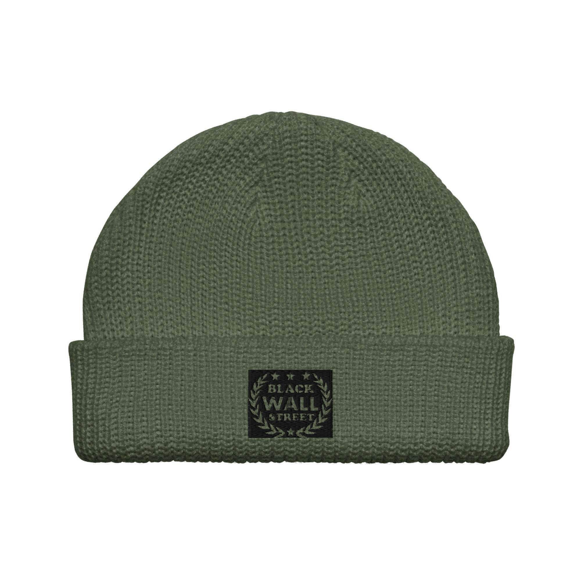 Black Wall Street Reef Beanie - InvestmenTees