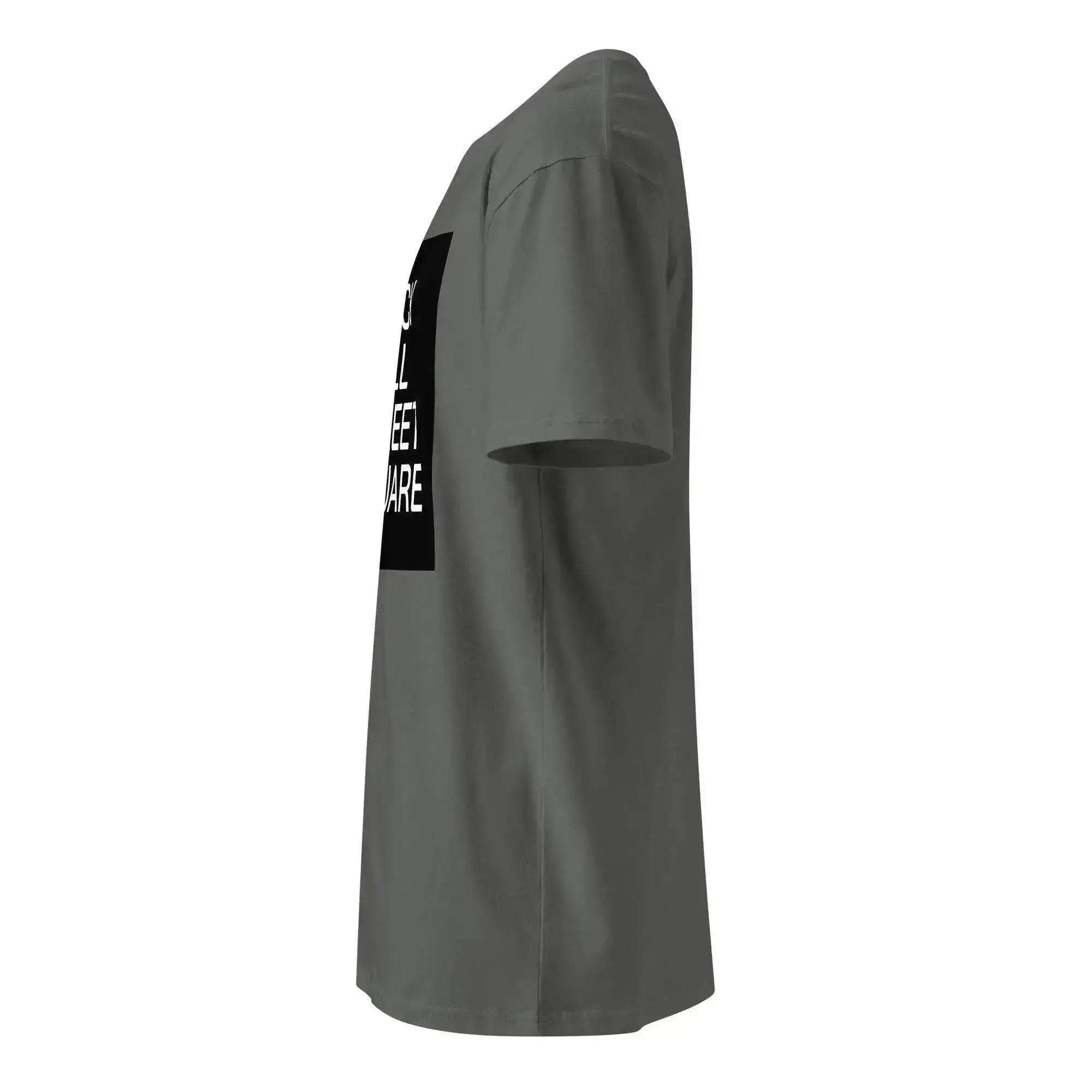 Black Wall Street Square T-Shirt - InvestmenTees