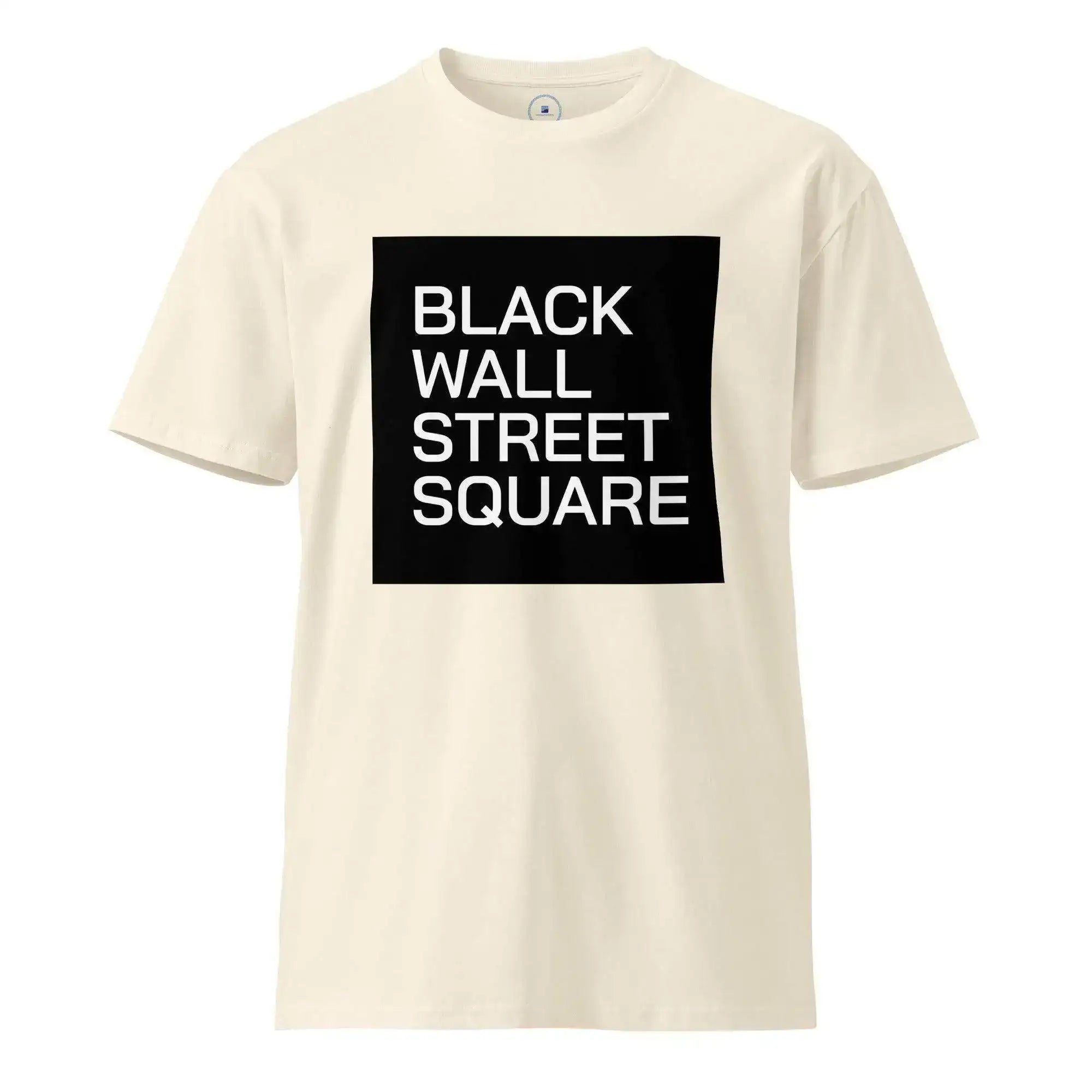 Black Wall Street Square T-Shirt - InvestmenTees