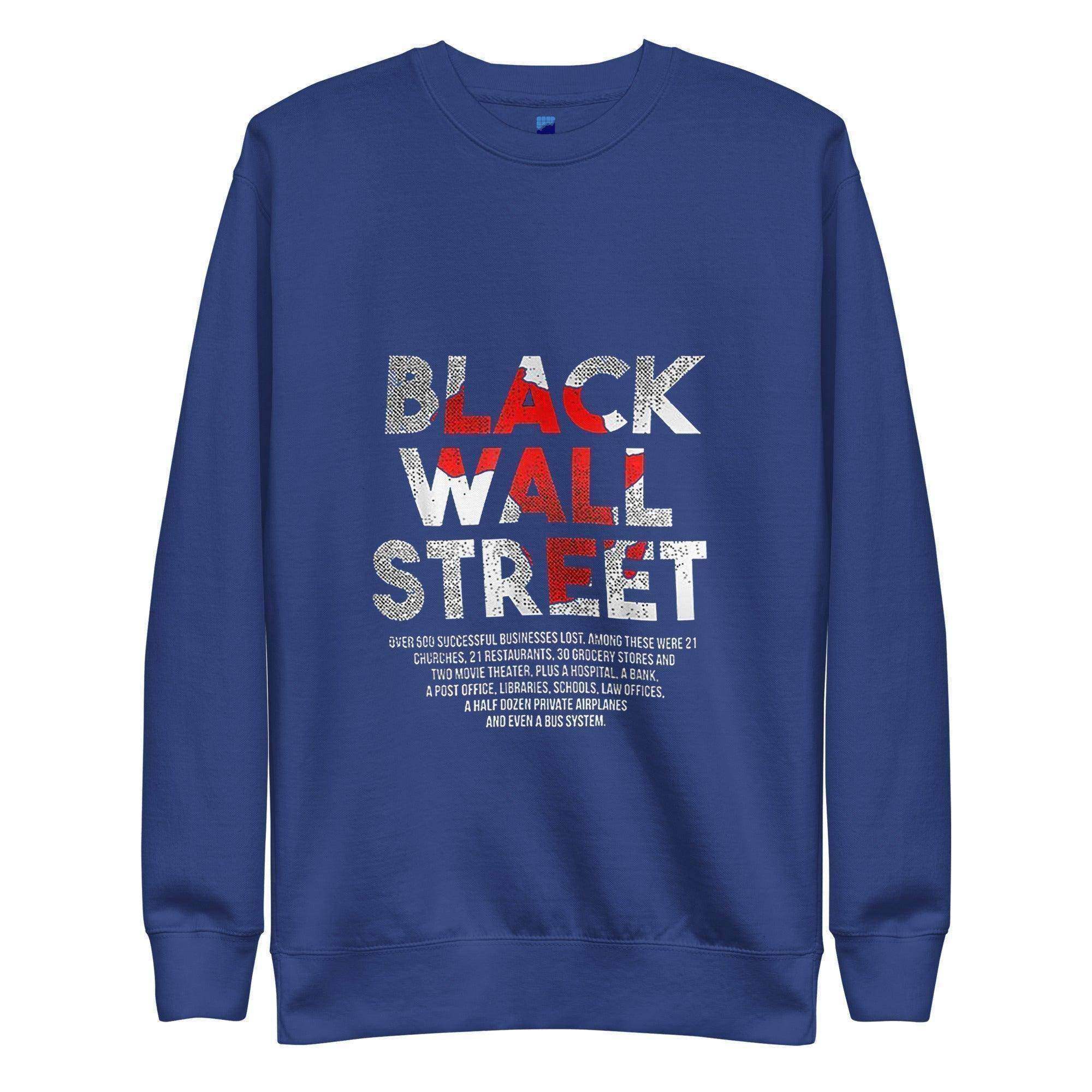 Black Wall Street Sweatshirt - InvestmenTees