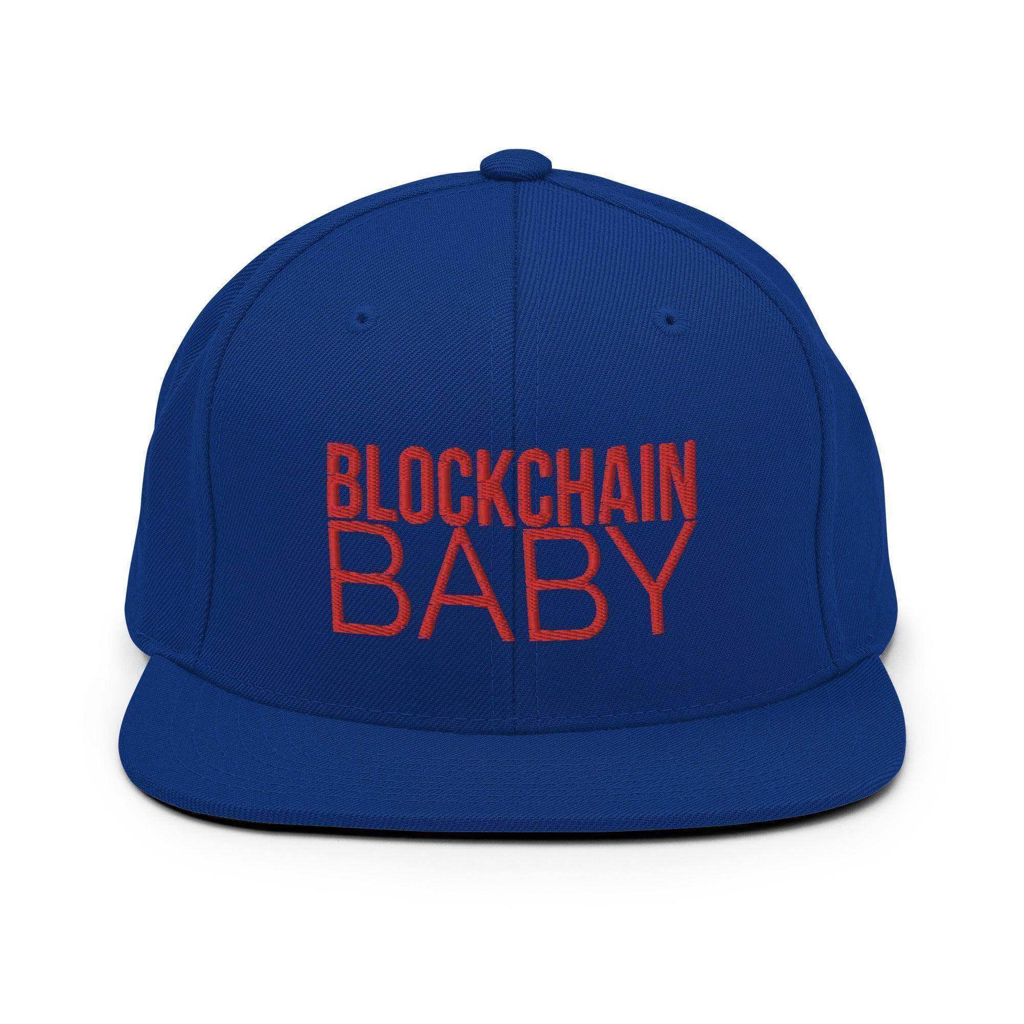Blockchain Baby Snapback Hat - InvestmenTees