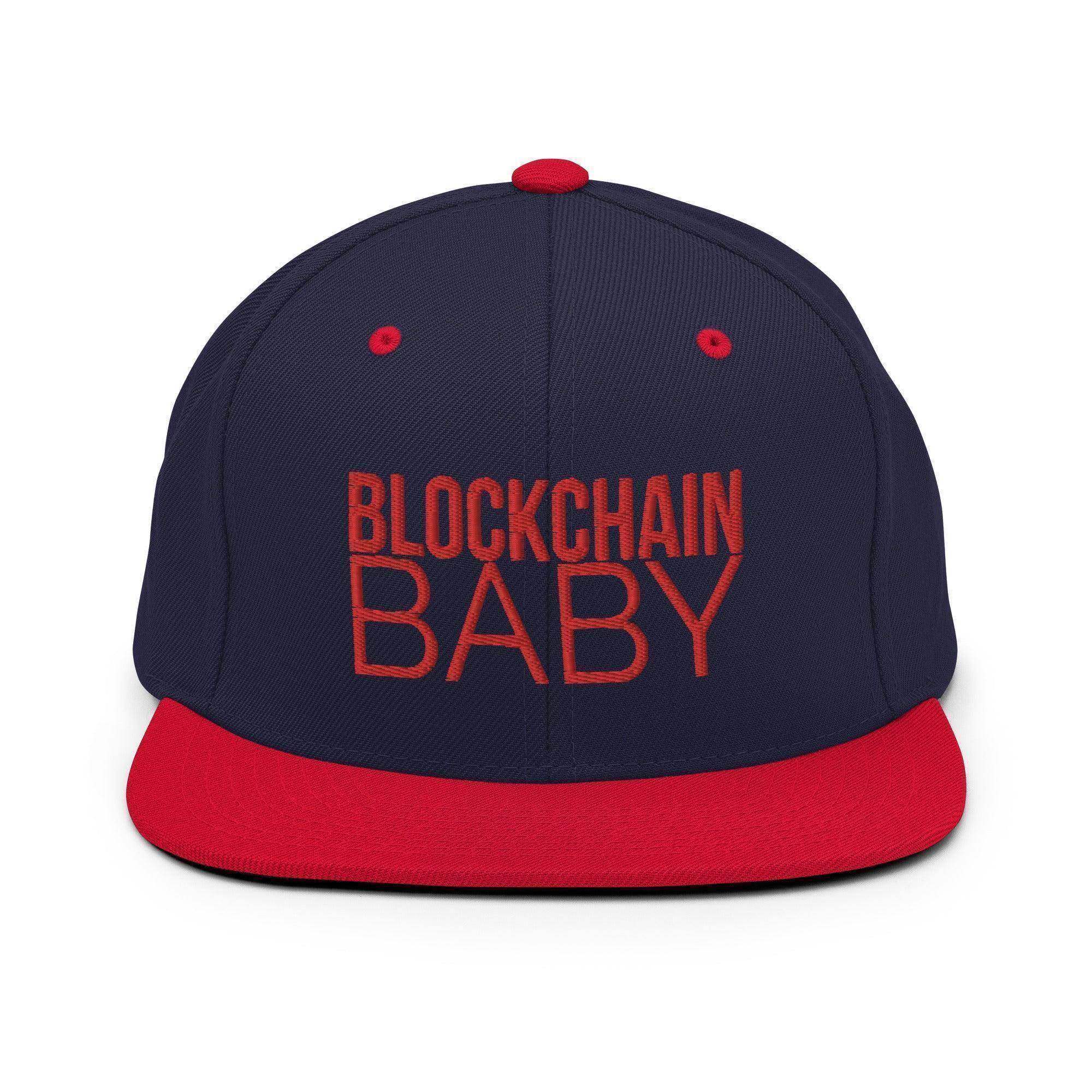Blockchain Baby Snapback Hat - InvestmenTees