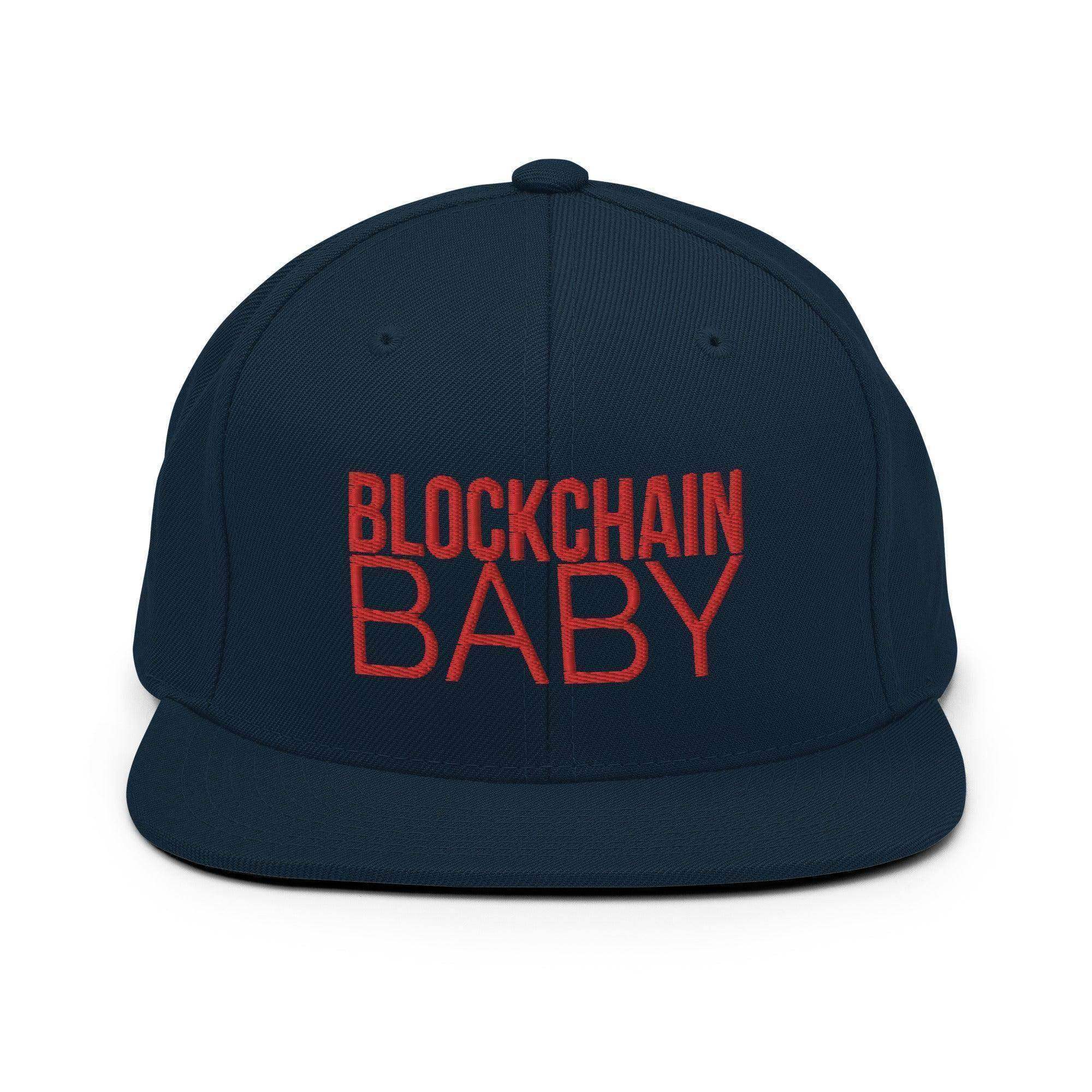 Blockchain Baby Snapback Hat - InvestmenTees