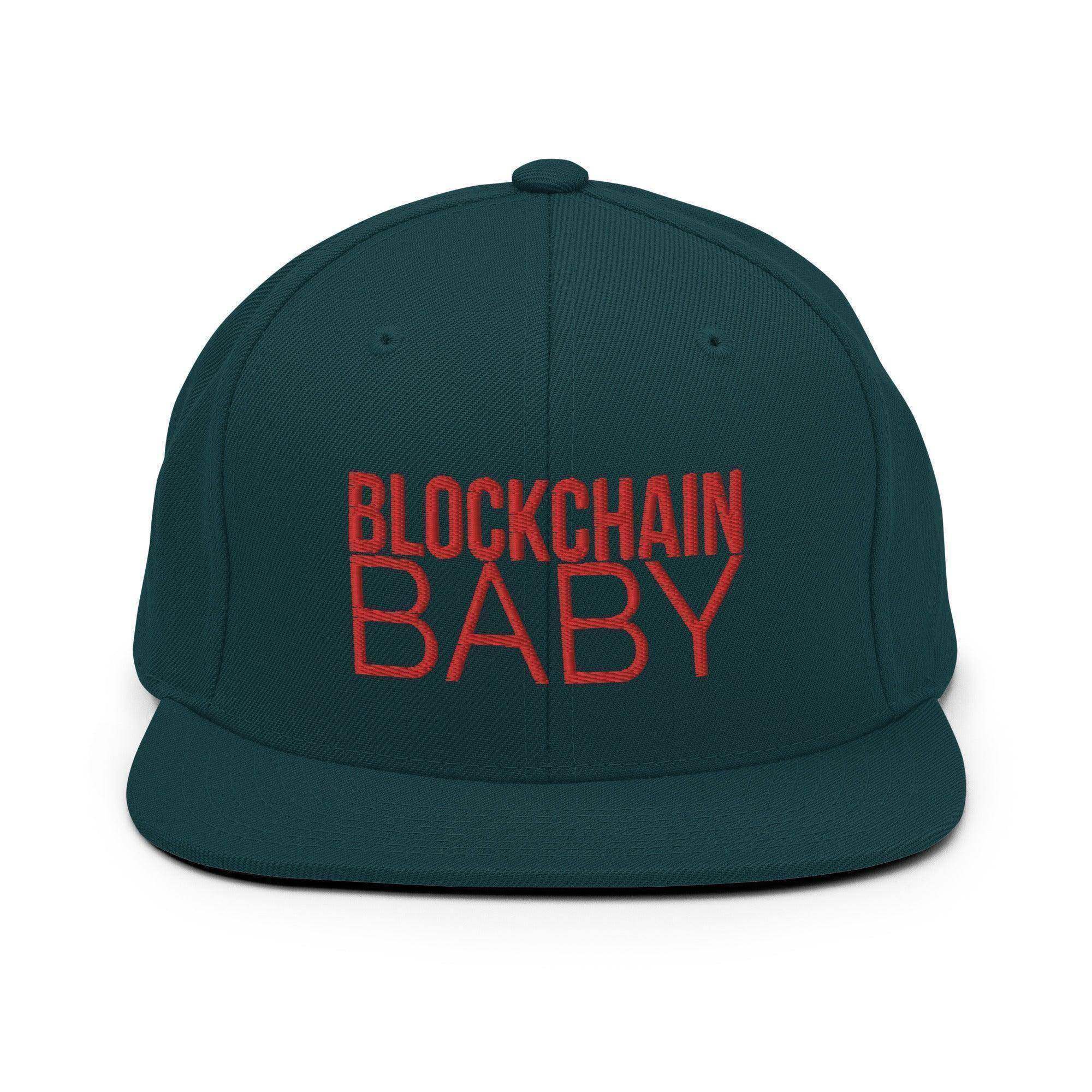 Blockchain Baby Snapback Hat - InvestmenTees