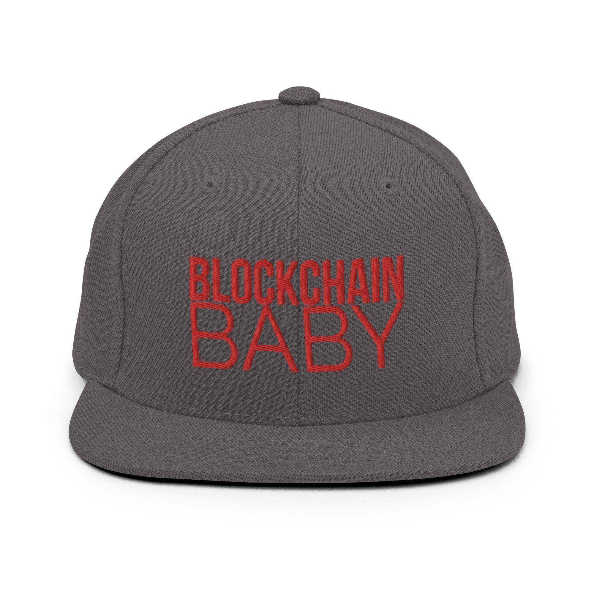 Blockchain Baby Snapback Hat - InvestmenTees
