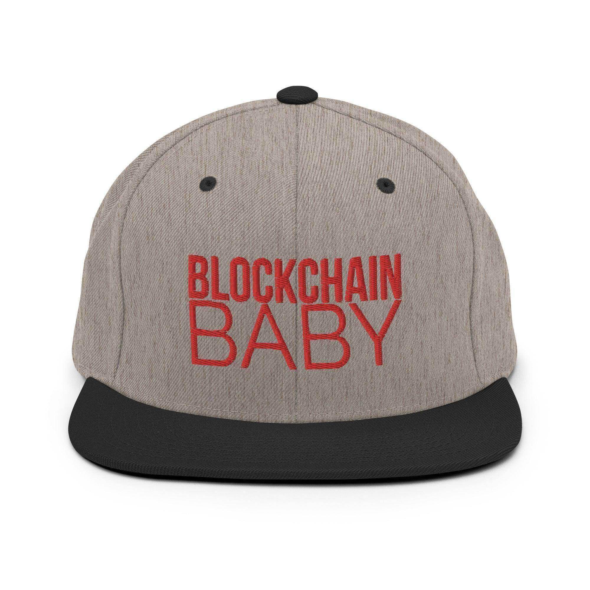 Blockchain Baby Snapback Hat - InvestmenTees