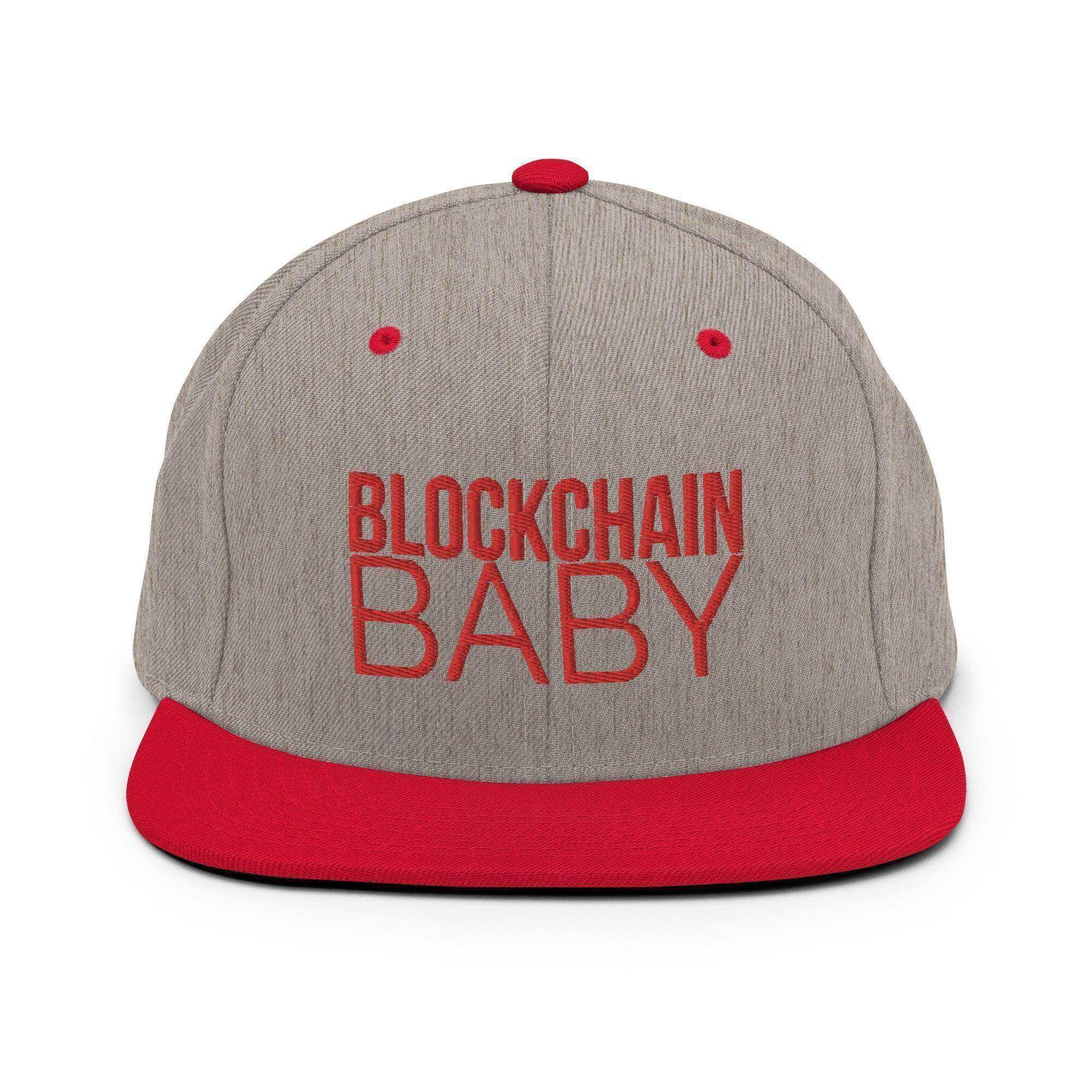 Blockchain Baby Snapback Hat - InvestmenTees