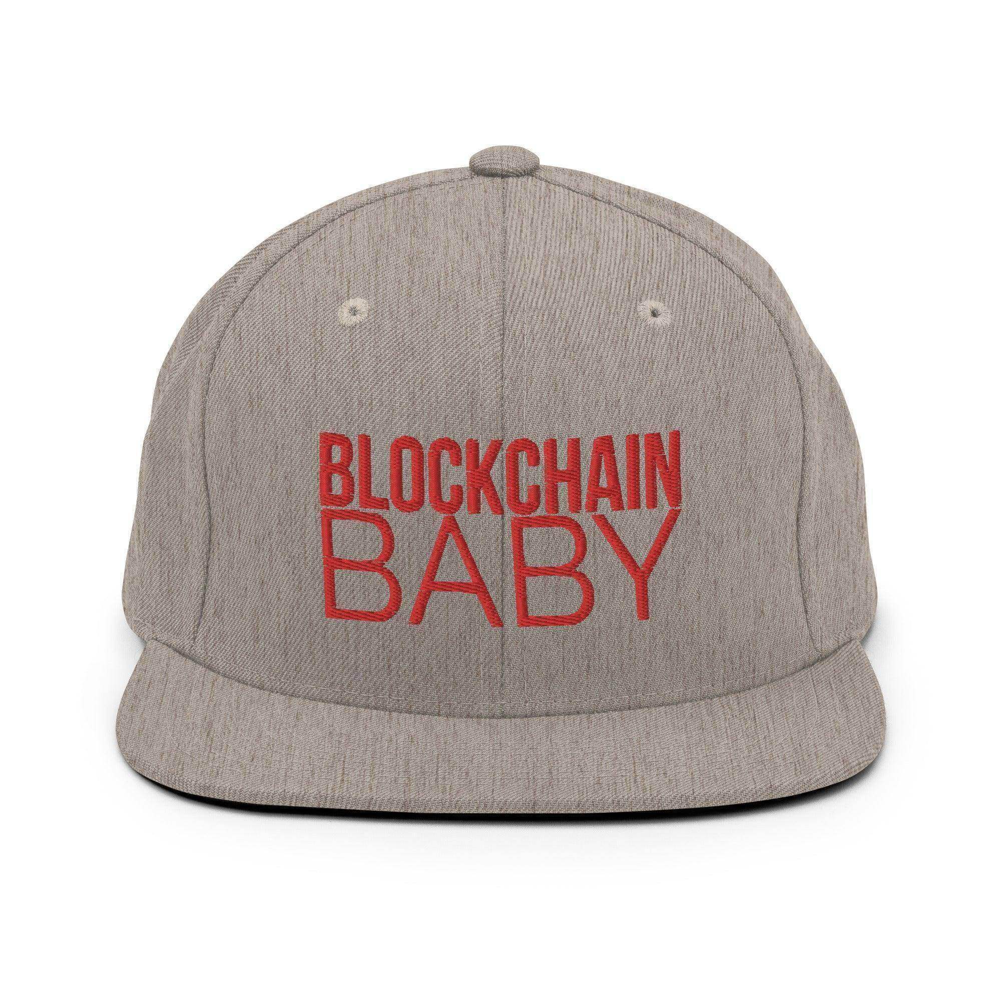 Blockchain Baby Snapback Hat - InvestmenTees