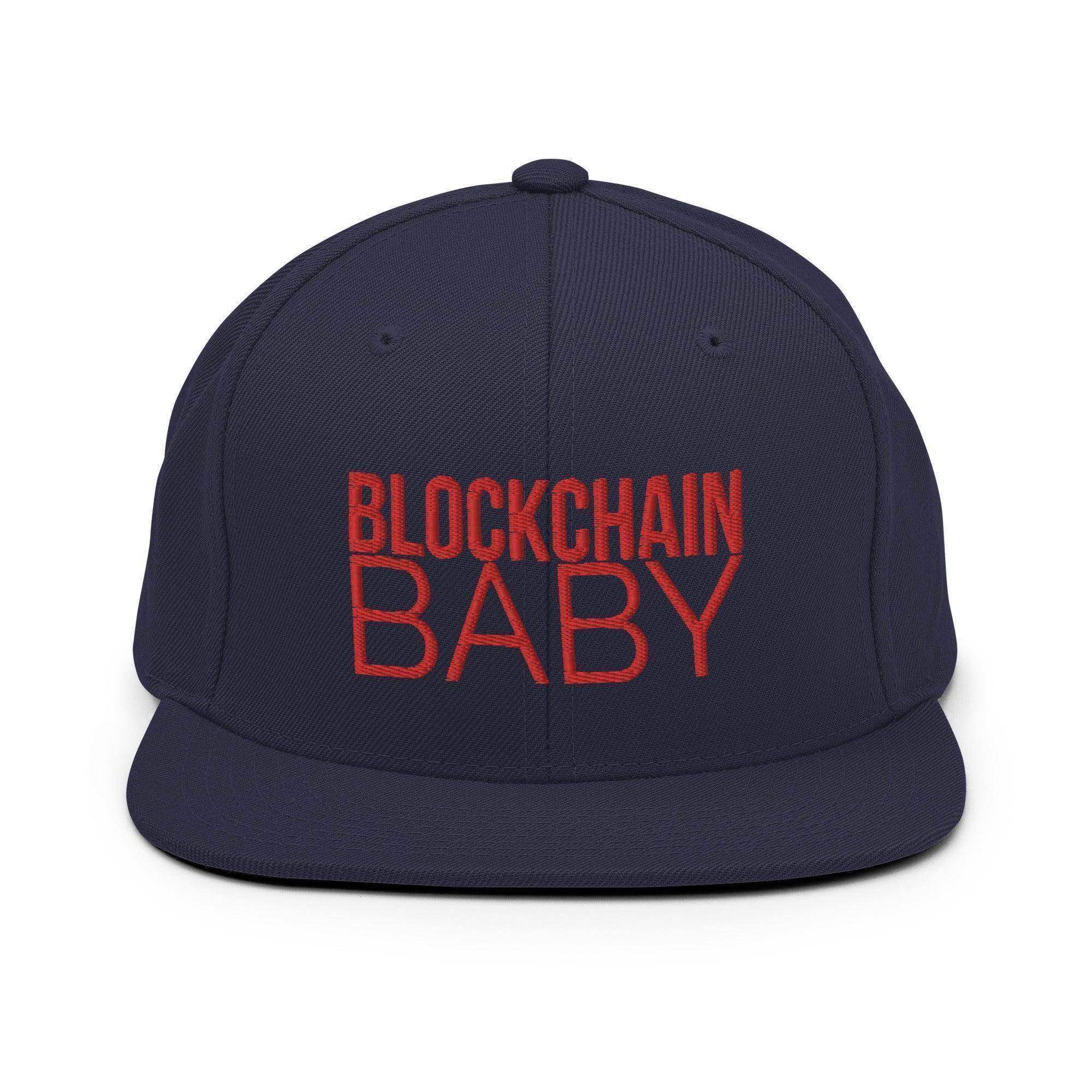 Blockchain Baby Snapback Hat - InvestmenTees