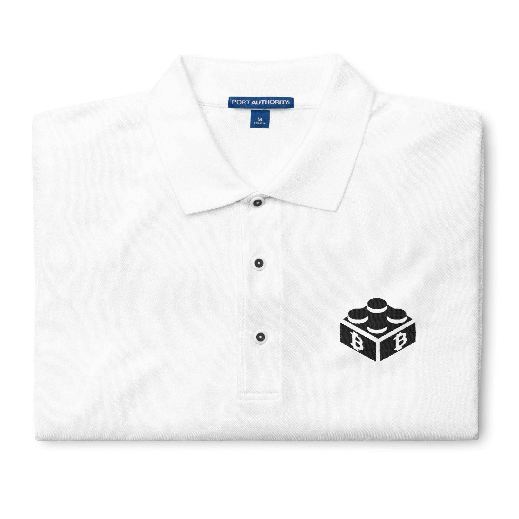 Blockchain Block Polo Shirt - InvestmenTees