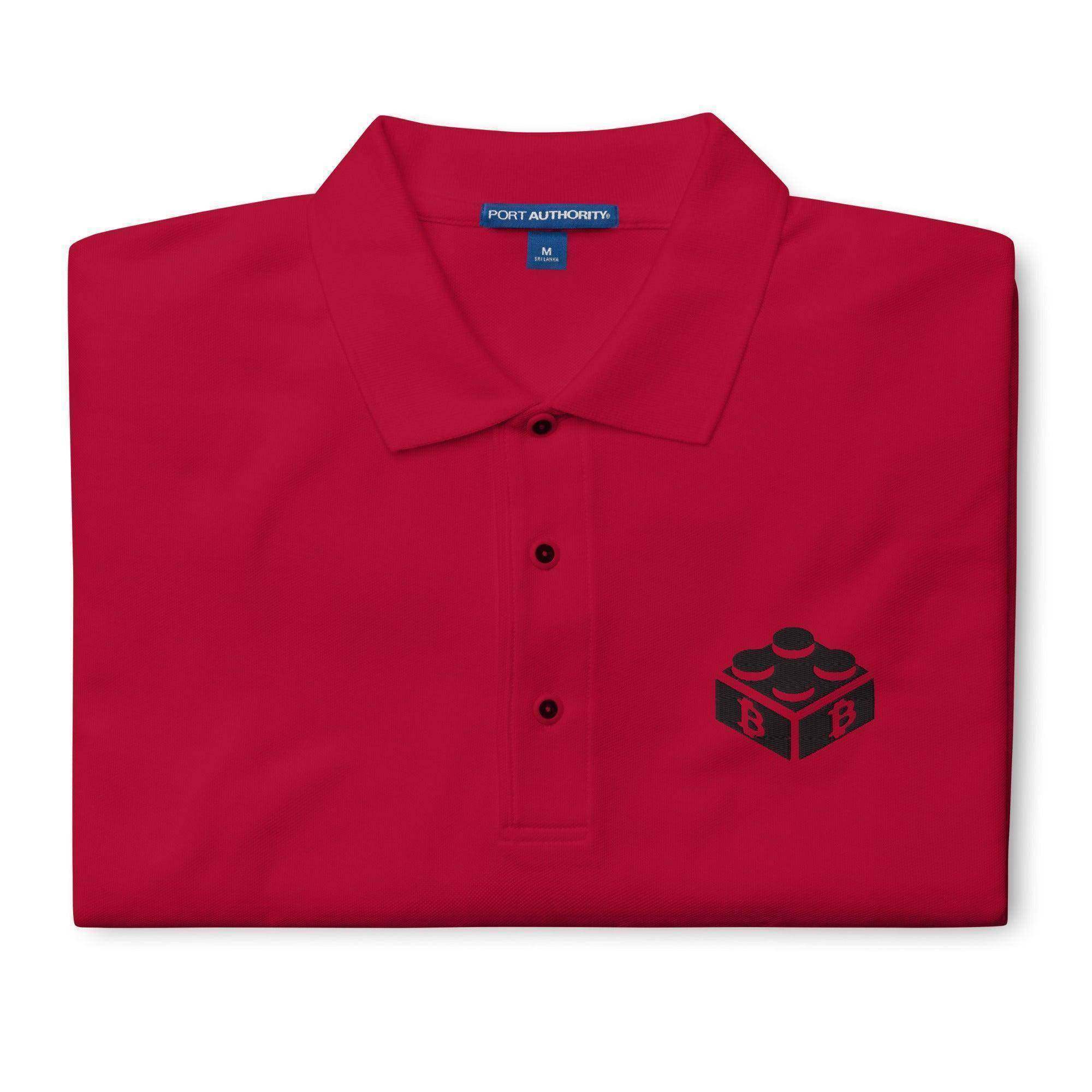 Blockchain Block Polo Shirt - InvestmenTees