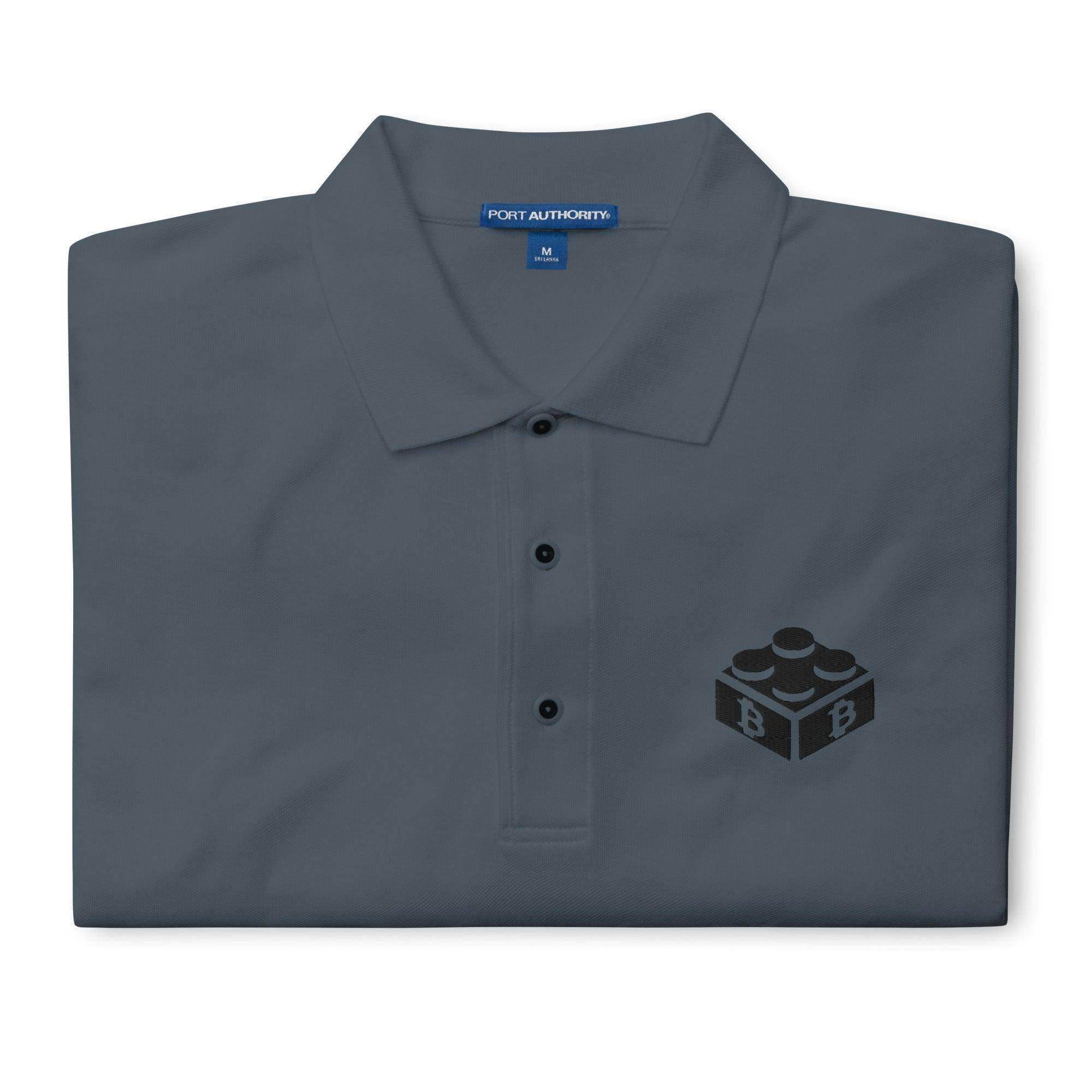 Blockchain Block Polo Shirt - InvestmenTees