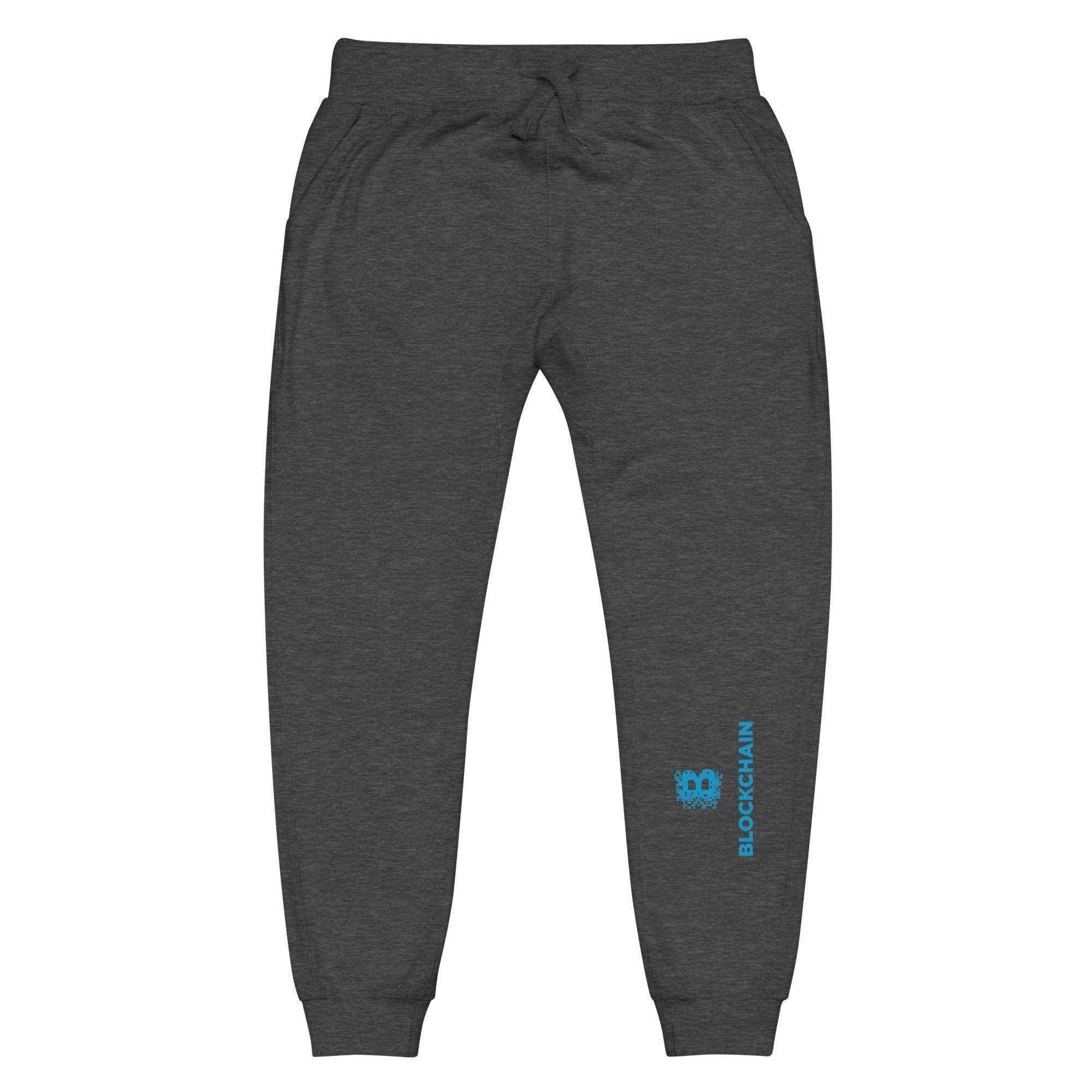 Blockchain Blue Sweatpants - InvestmenTees