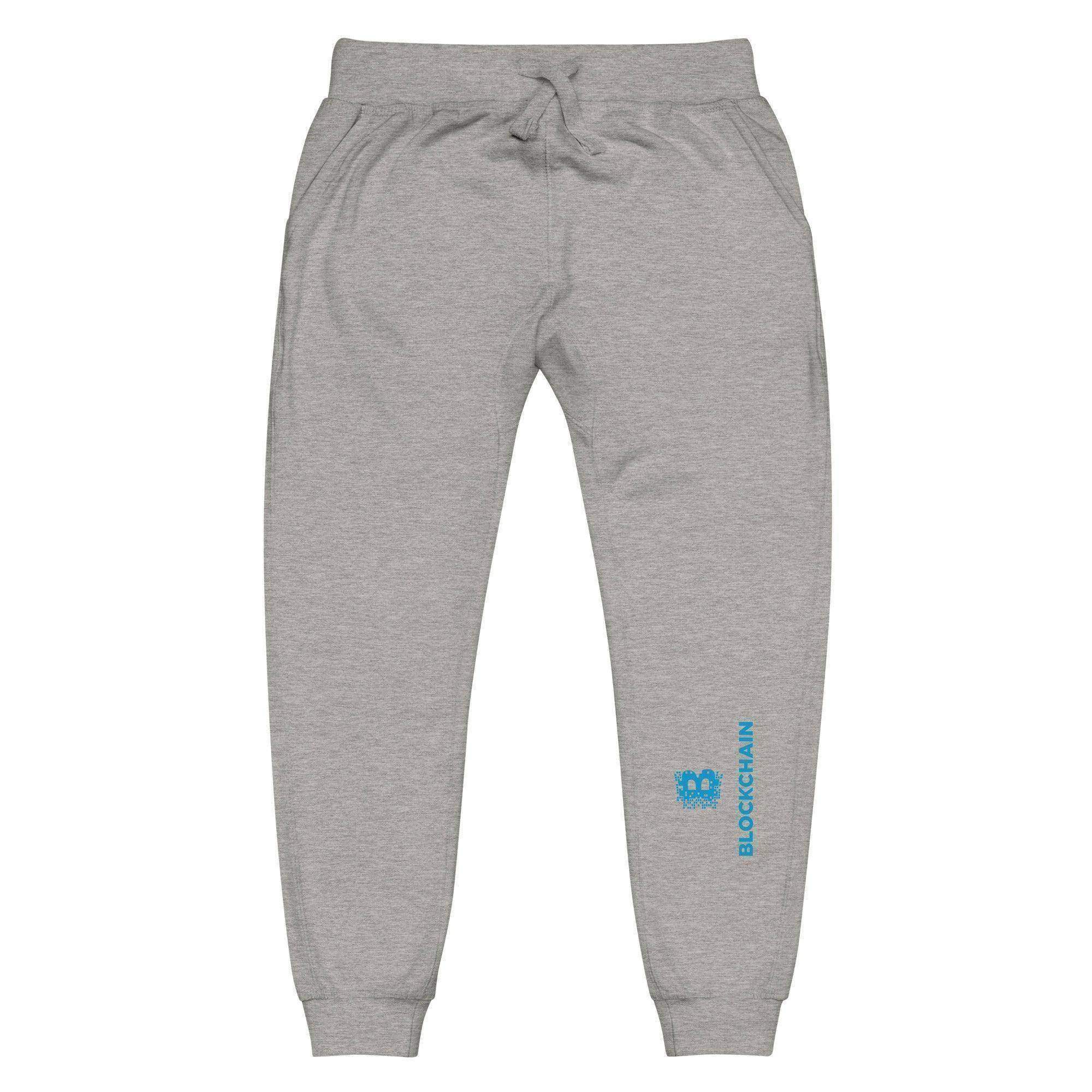 Blockchain Blue Sweatpants - InvestmenTees
