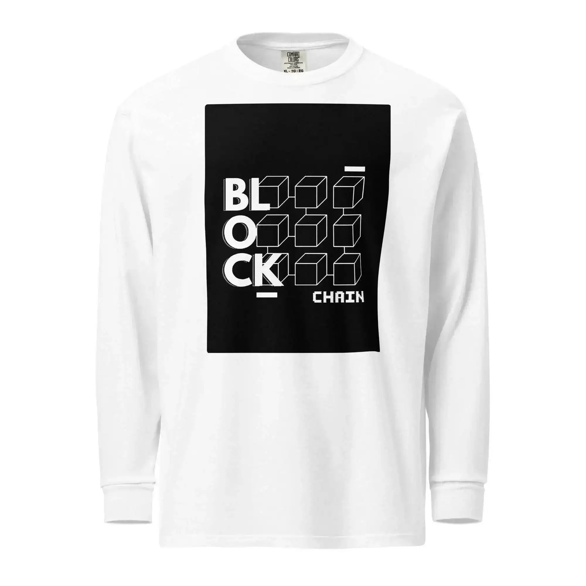Blockchain Long Sleeve T-Shirt - InvestmenTees