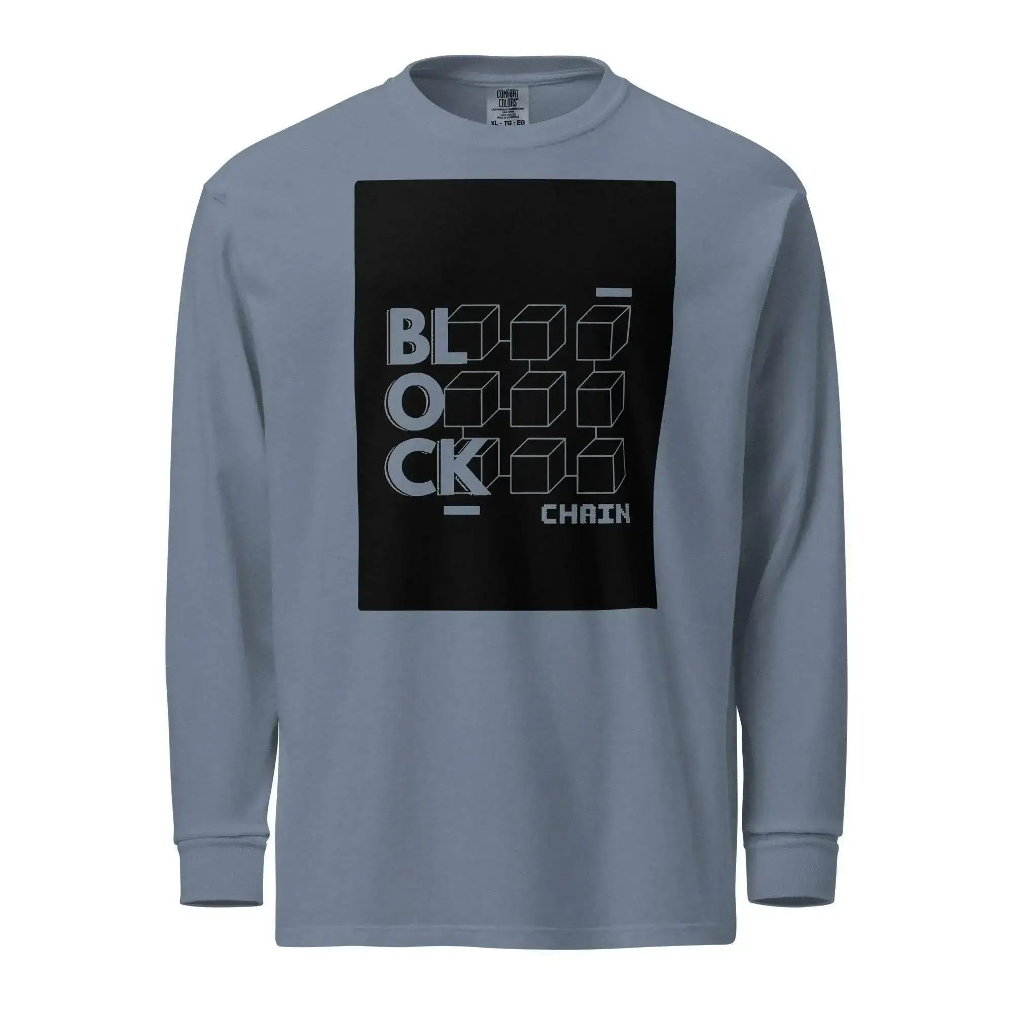 Blockchain Long Sleeve T-Shirt - InvestmenTees
