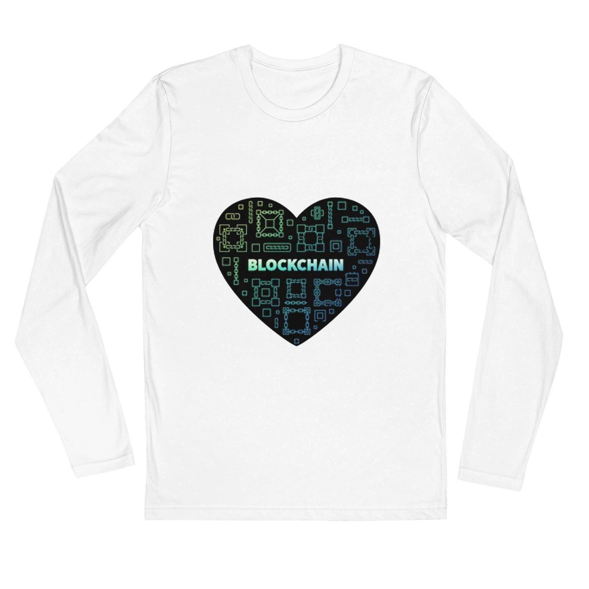 Blockchain Love Long Sleeve T-Shirt - InvestmenTees