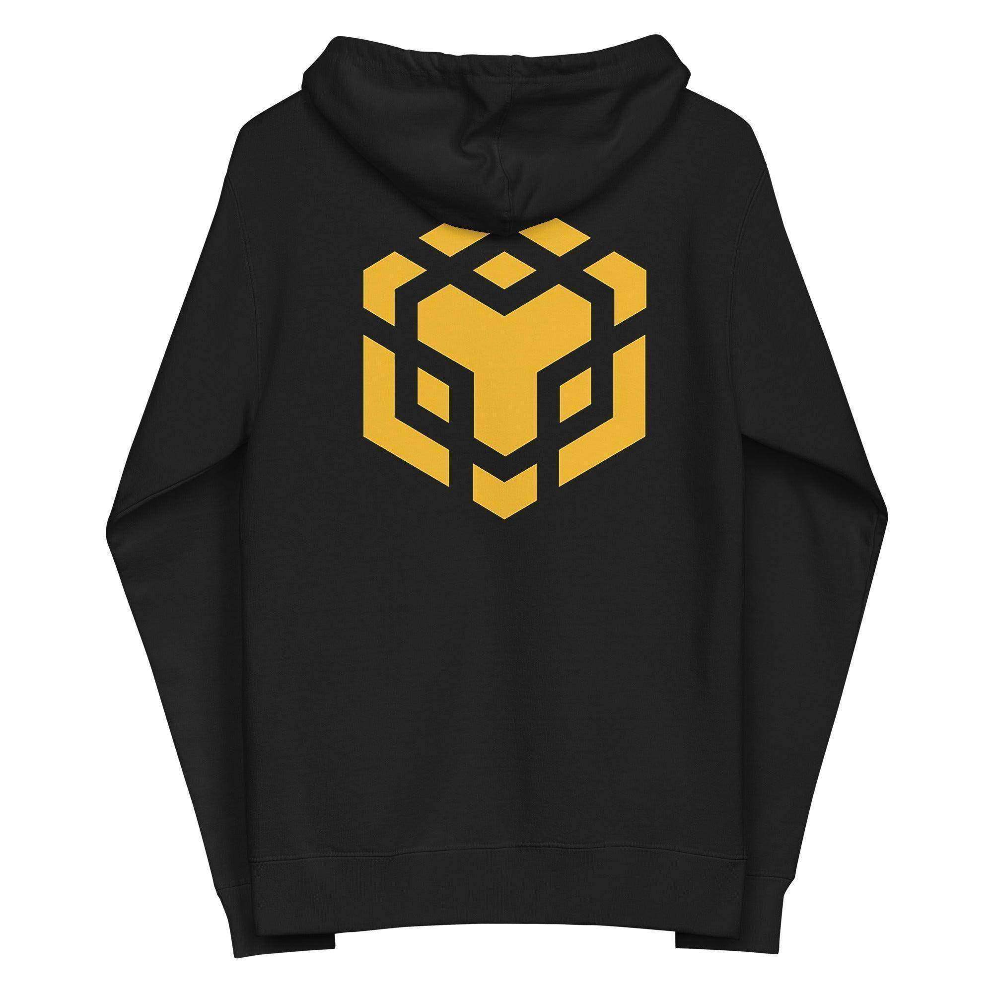 BNB Chain Zip Up Hoodie - InvestmenTees