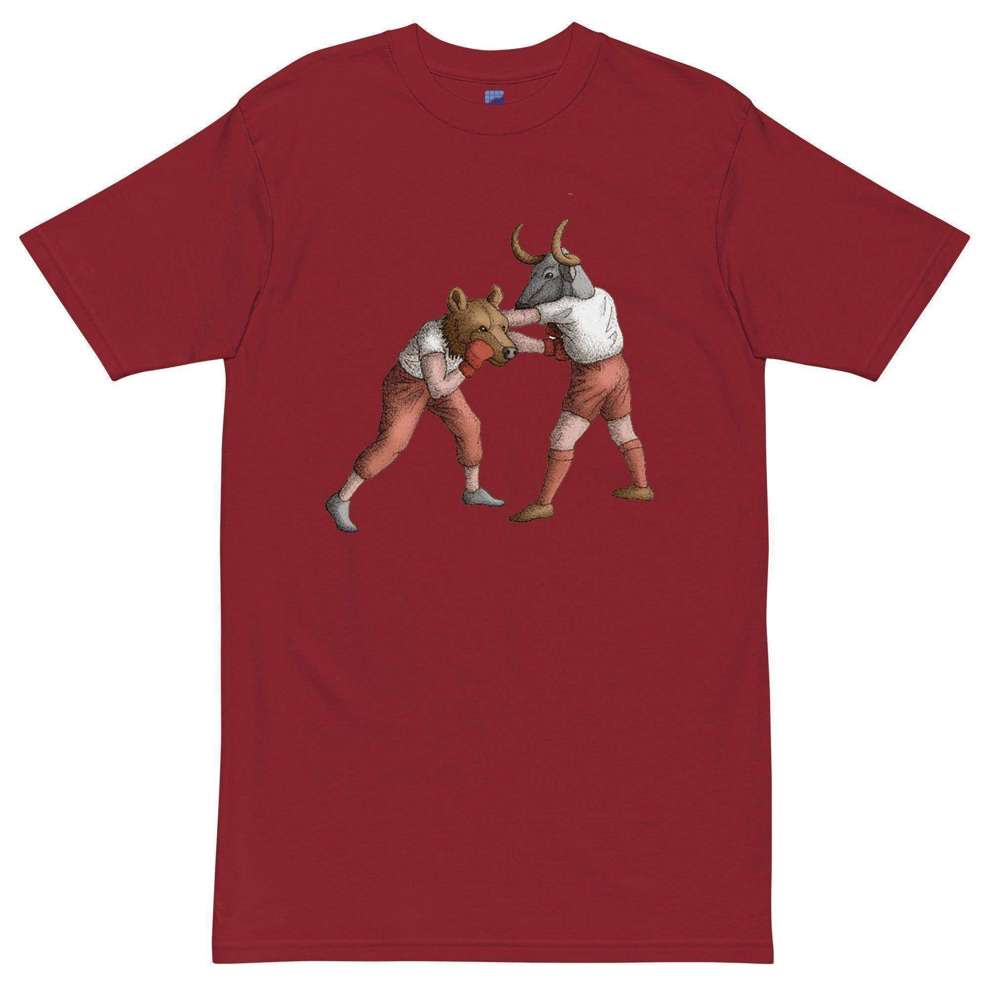 Boxing Bulls vs Bears T-Shirt - InvestmenTees