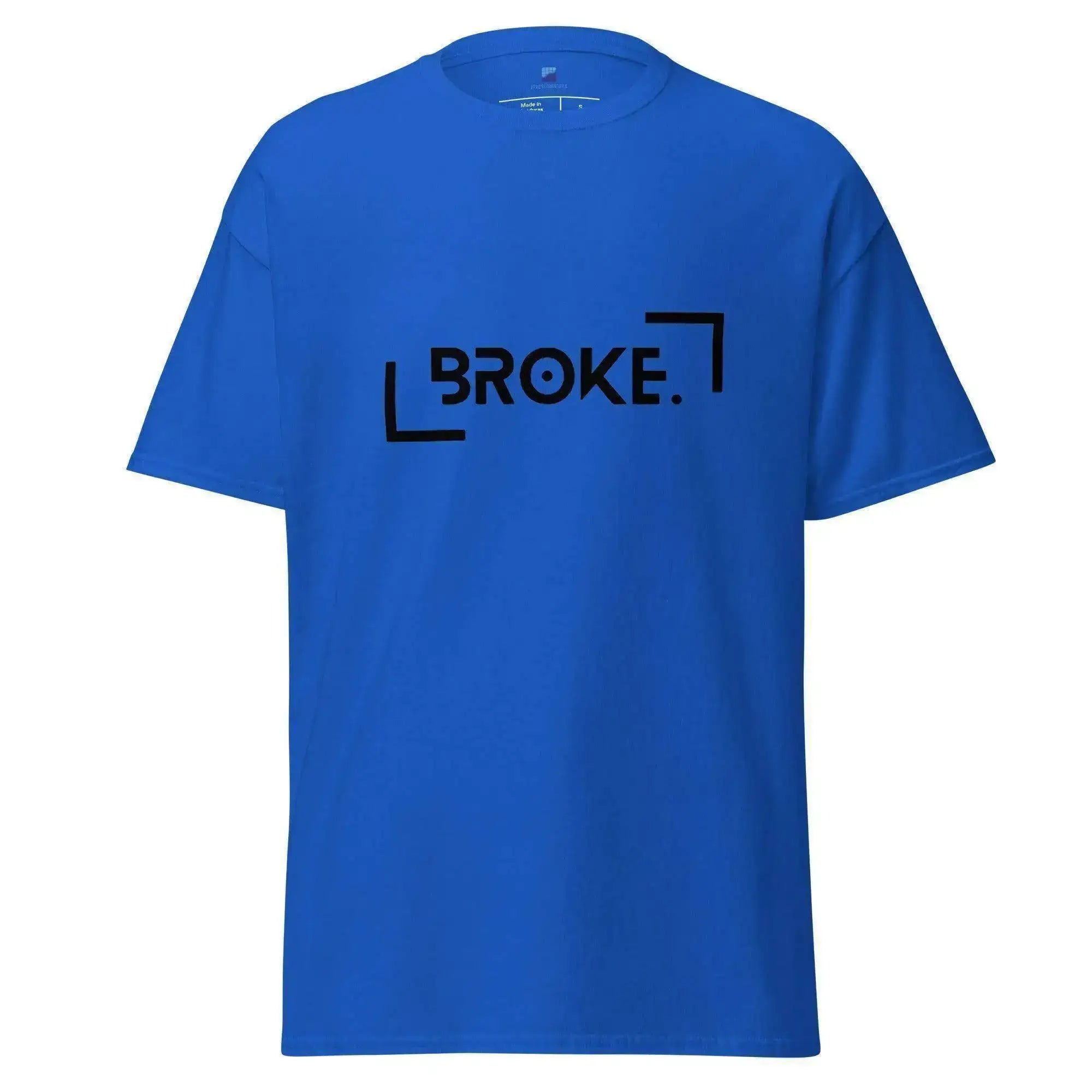 Broke | Money | Finances T-Shirt - InvestmenTees