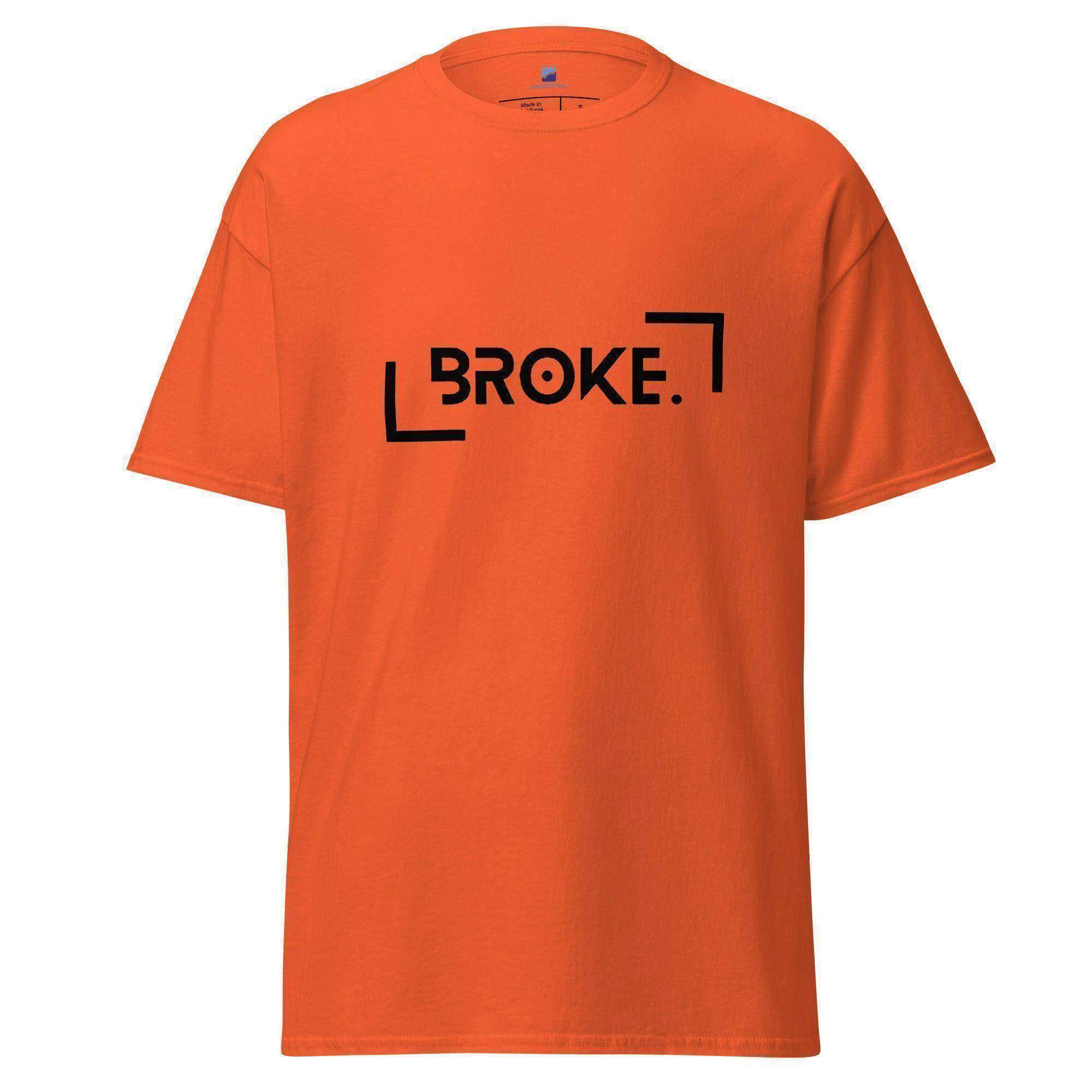 Broke | Money | Finances T-Shirt - InvestmenTees