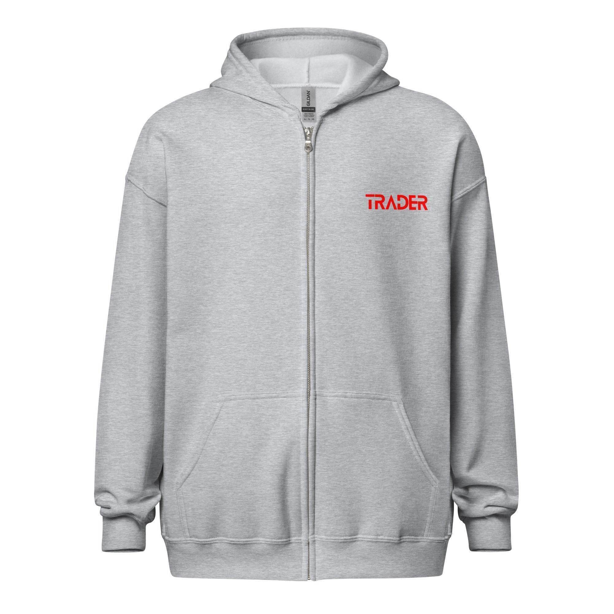 Bullish King Zip Up Hoodie - InvestmenTees
