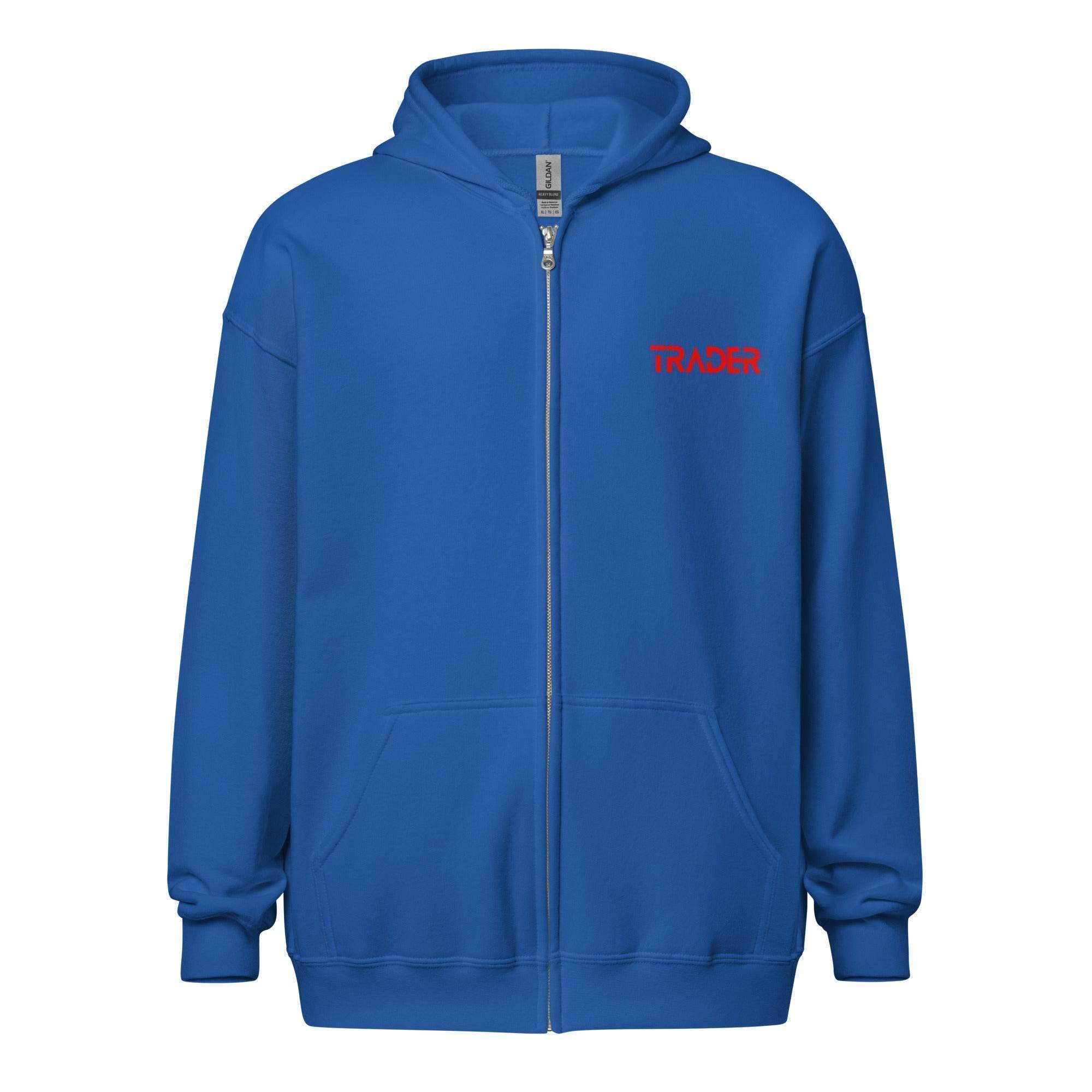 Bullish King Zip Up Hoodie - InvestmenTees