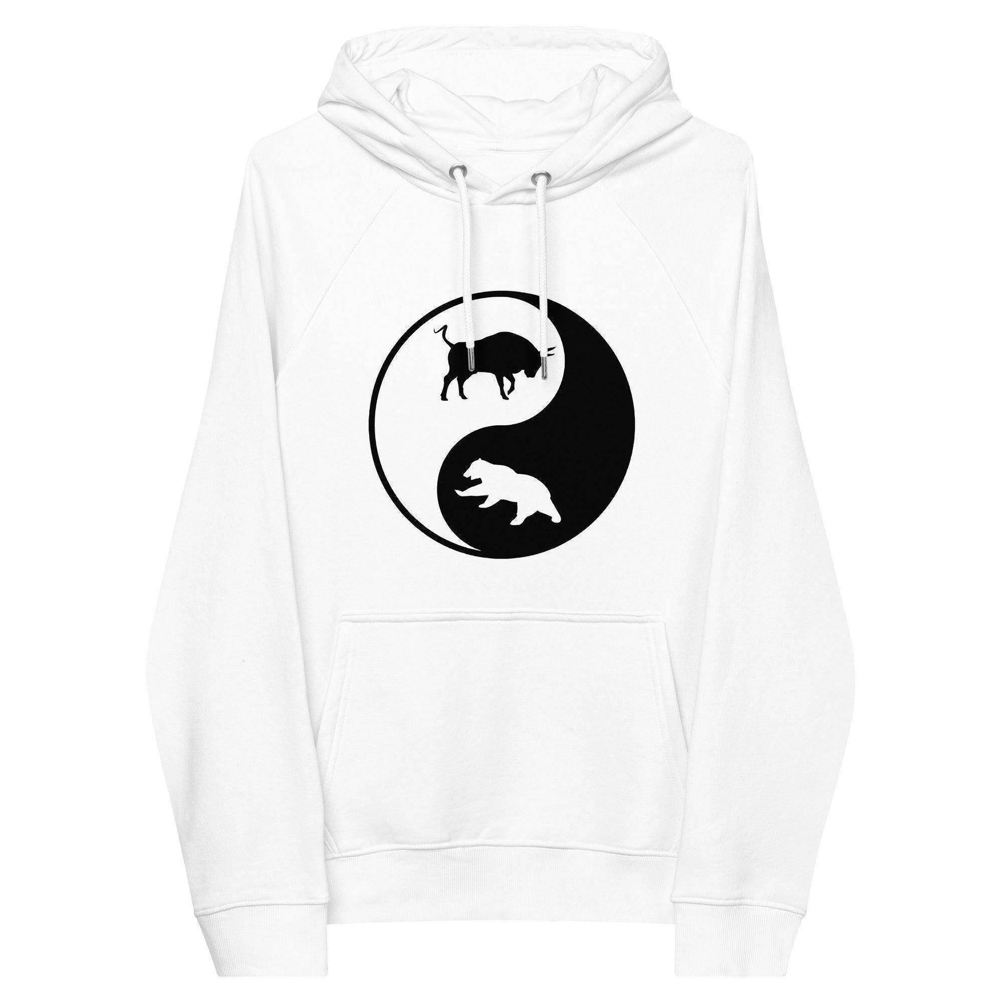 Bulls | Bears Ying Yang Pullover Hoodie - InvestmenTees