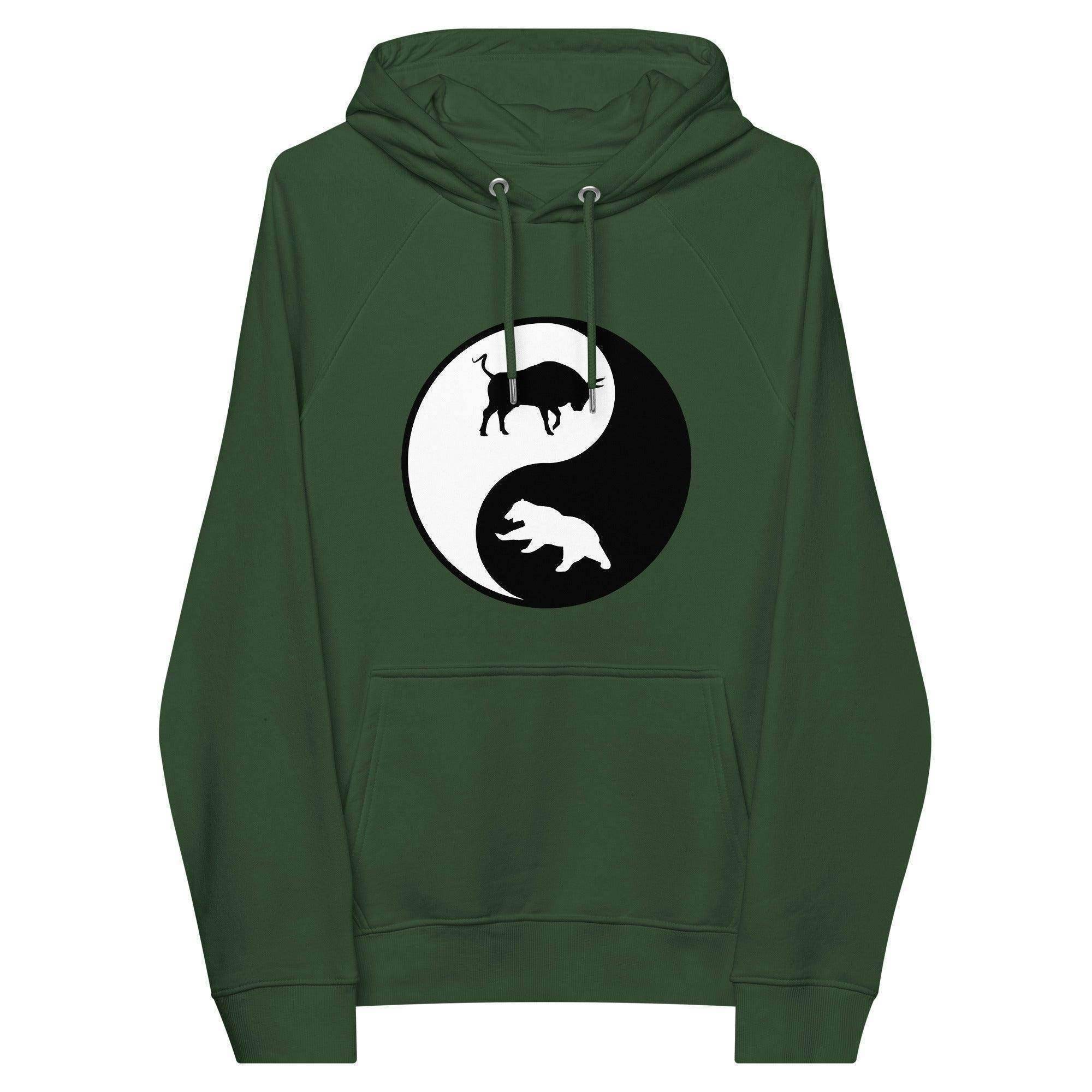 Bulls | Bears Ying Yang Pullover Hoodie - InvestmenTees