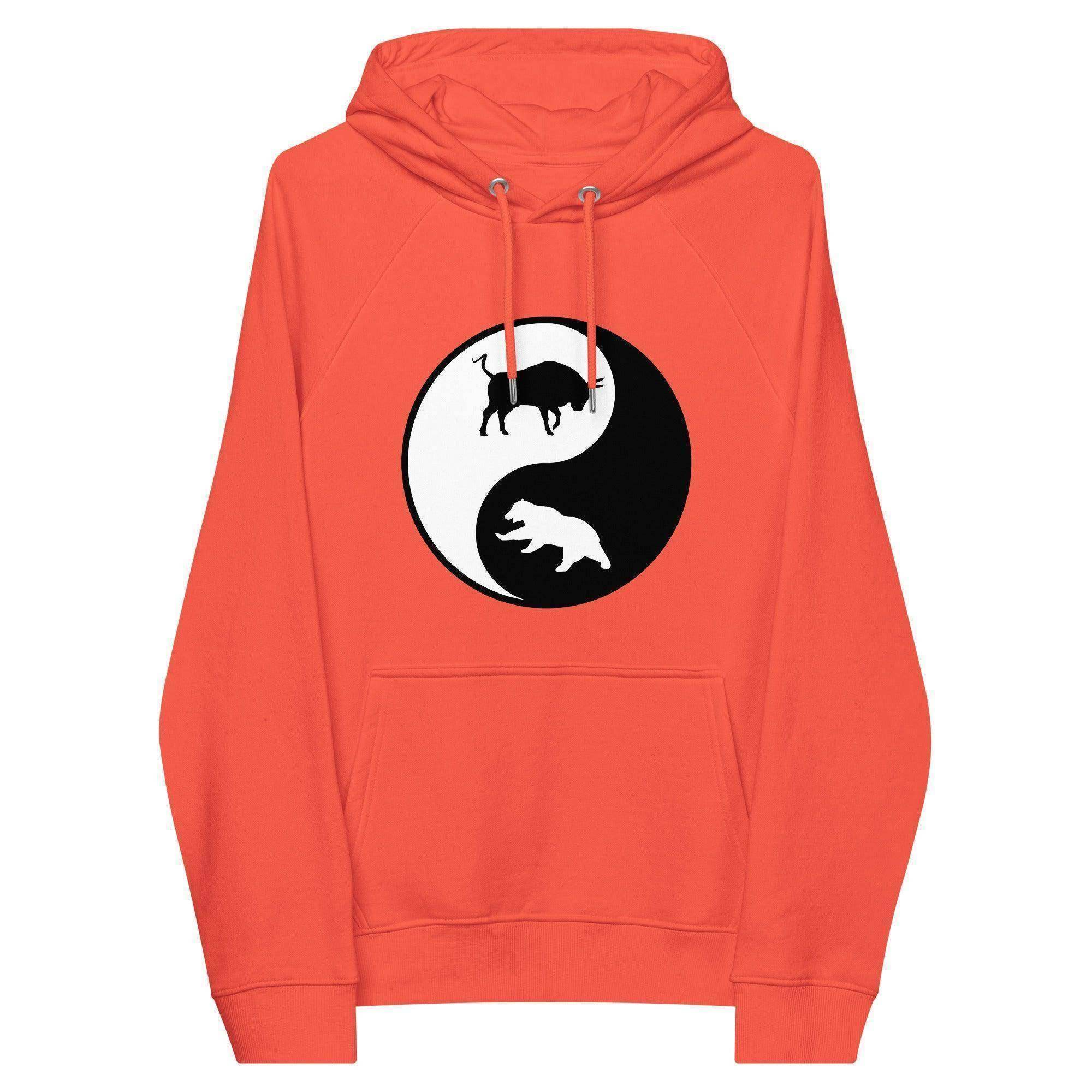Bulls | Bears Ying Yang Pullover Hoodie - InvestmenTees