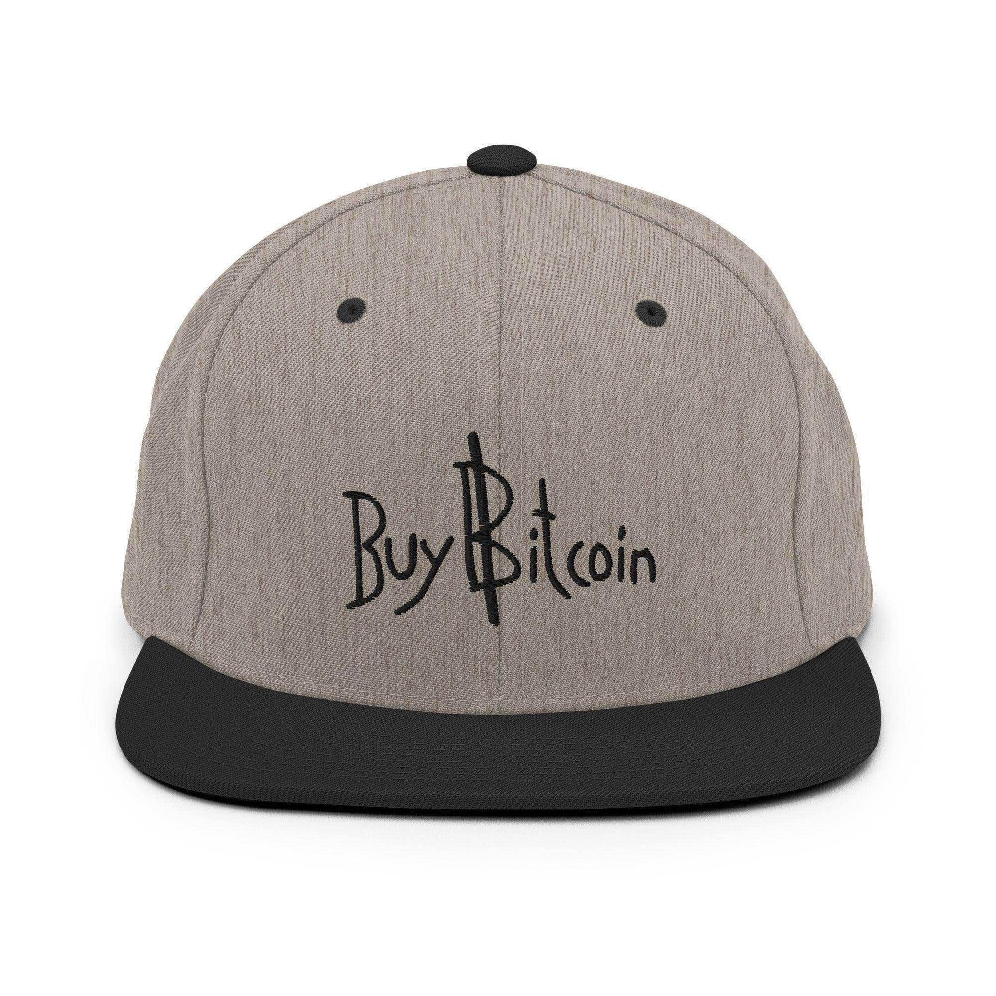 Buy Bitcoin Snapback Hat - InvestmenTees