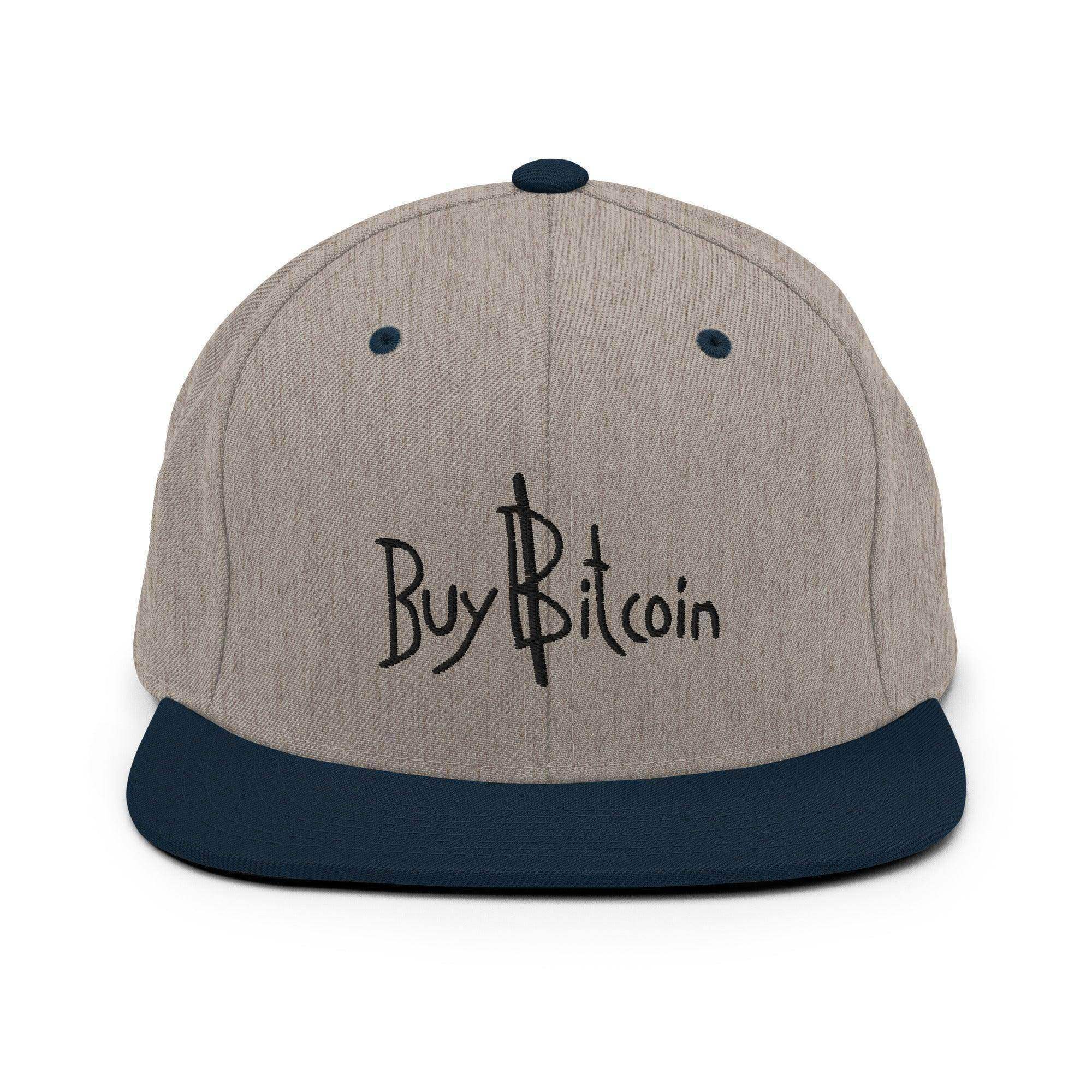 Buy Bitcoin Snapback Hat - InvestmenTees